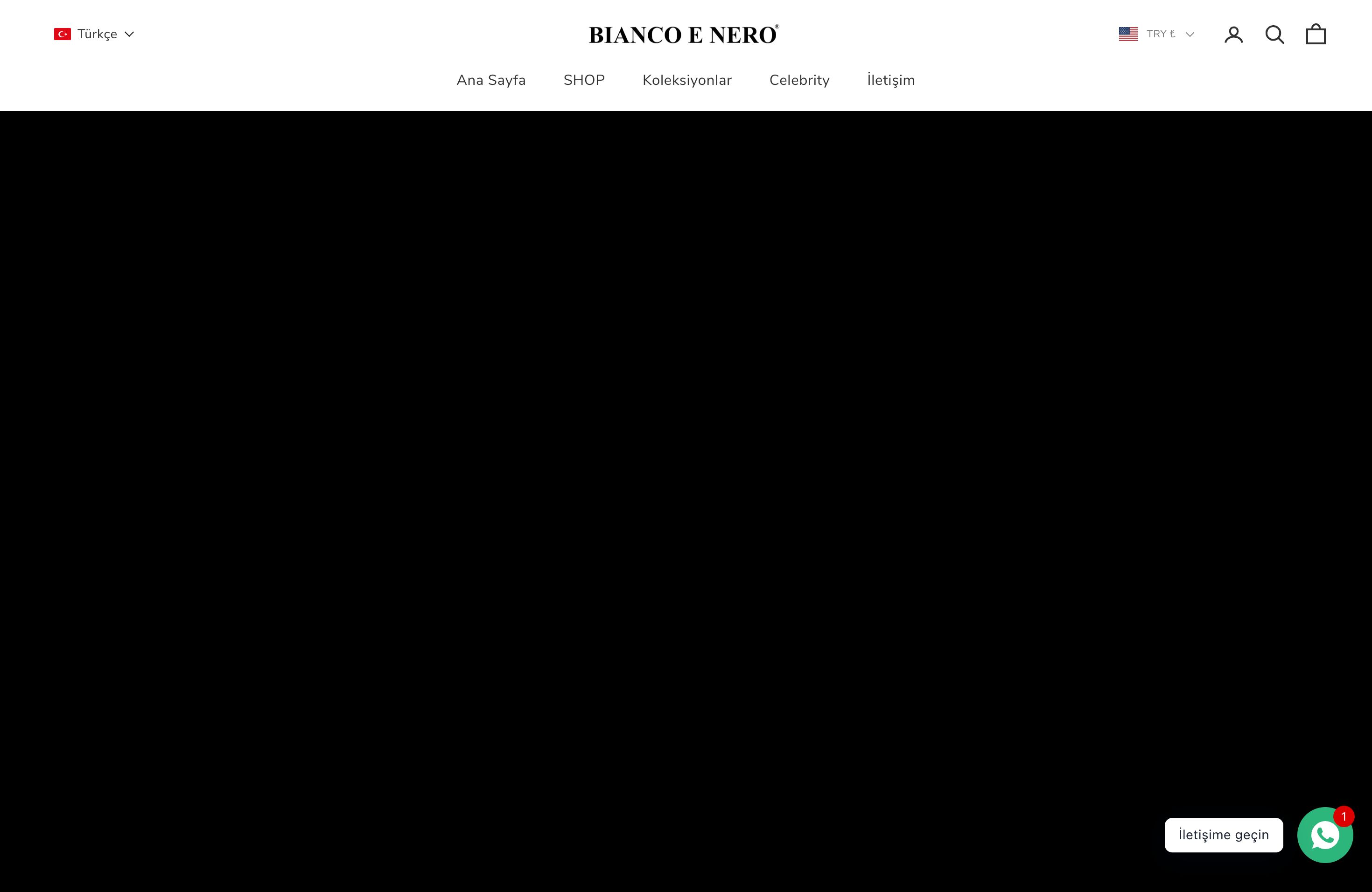 Bianco e Nero: Istanbul's Fashion & Lifestyle Hub screenshot