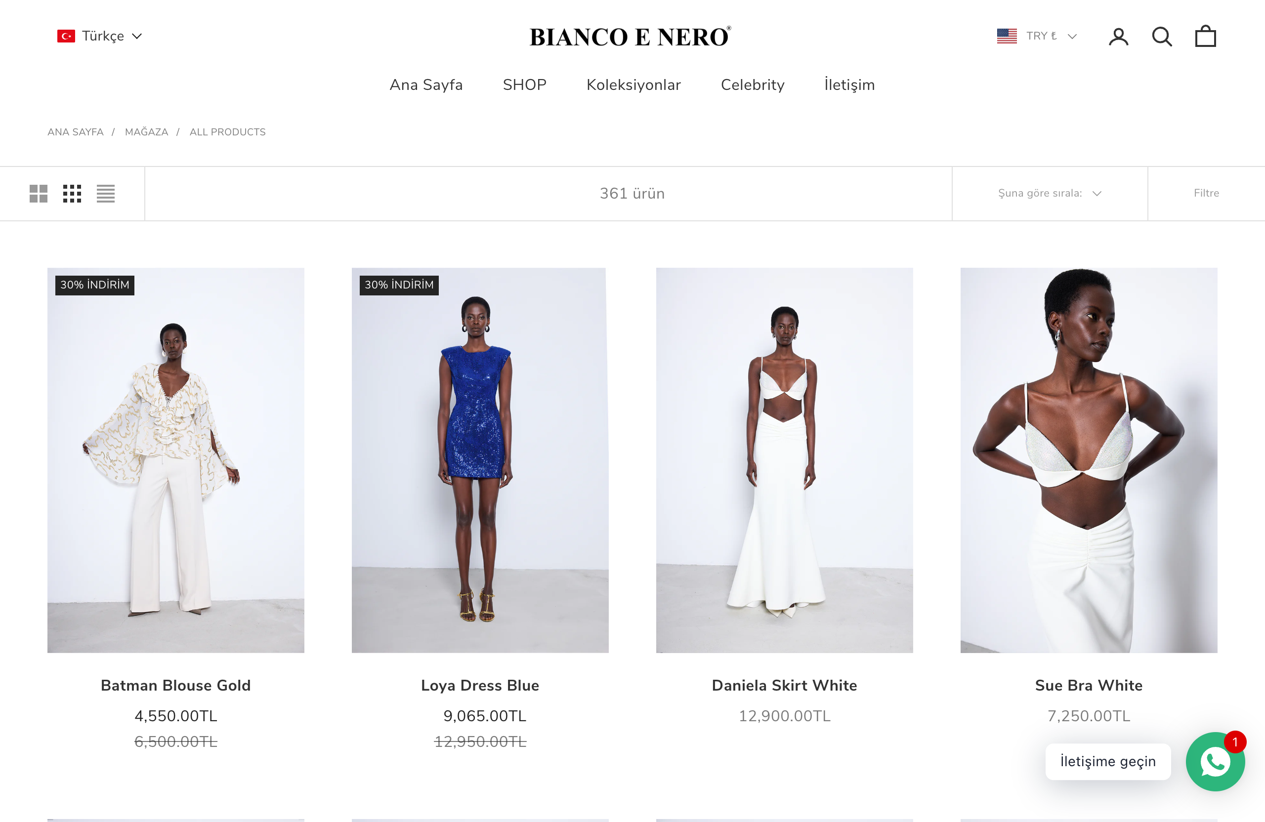 Bianco e Nero: Istanbul's Fashion & Lifestyle Hub screenshot 2