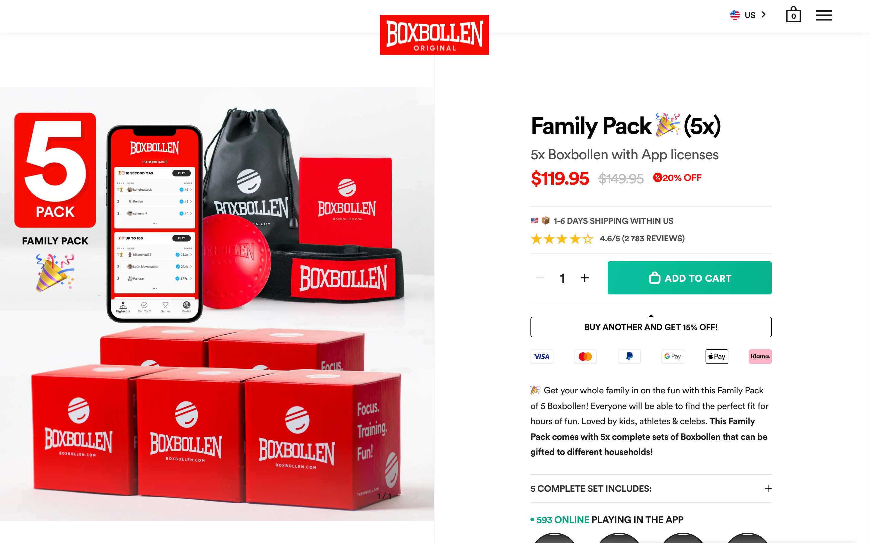 Boxbollen screenshot 4