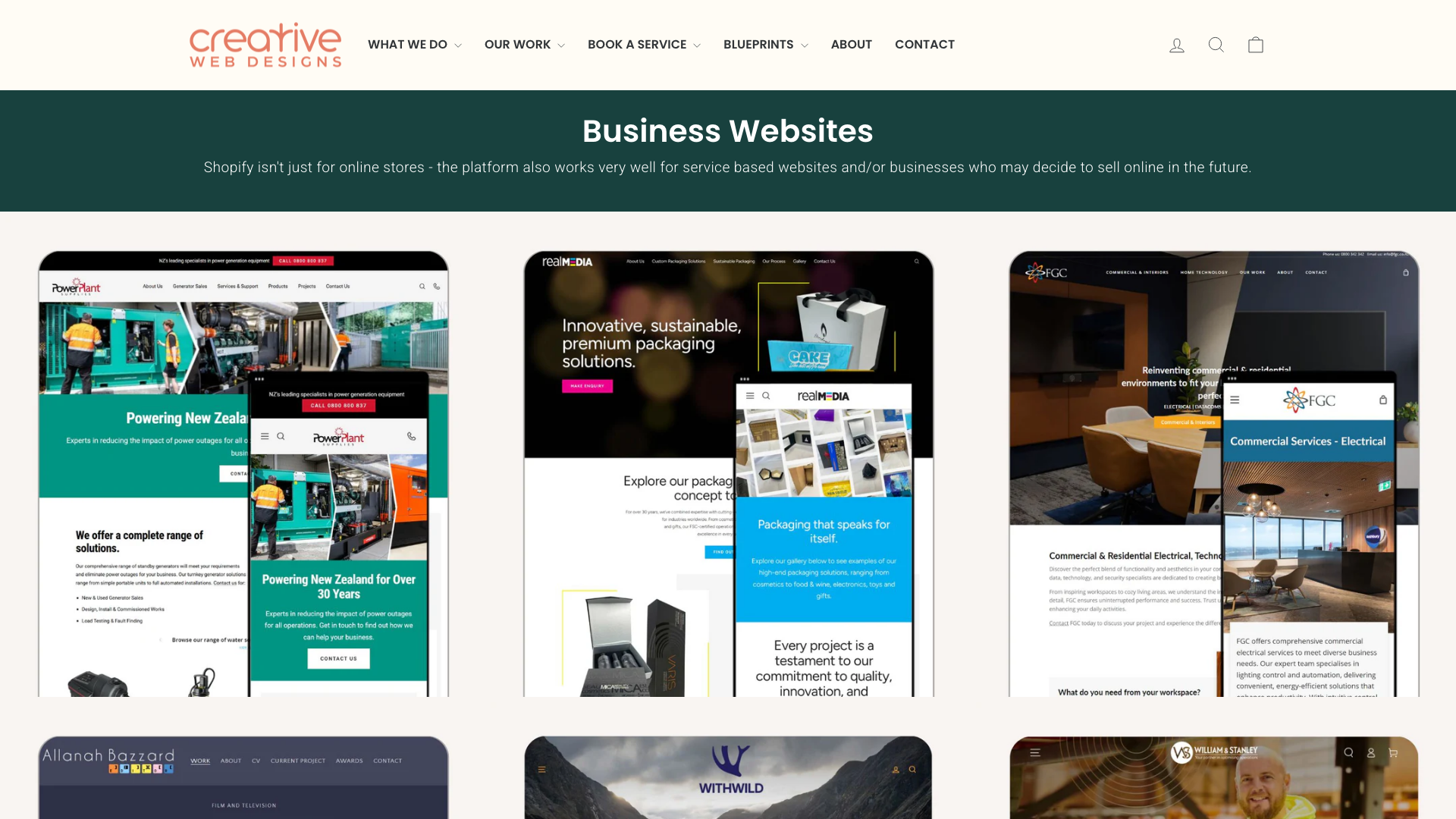 Business Websites
