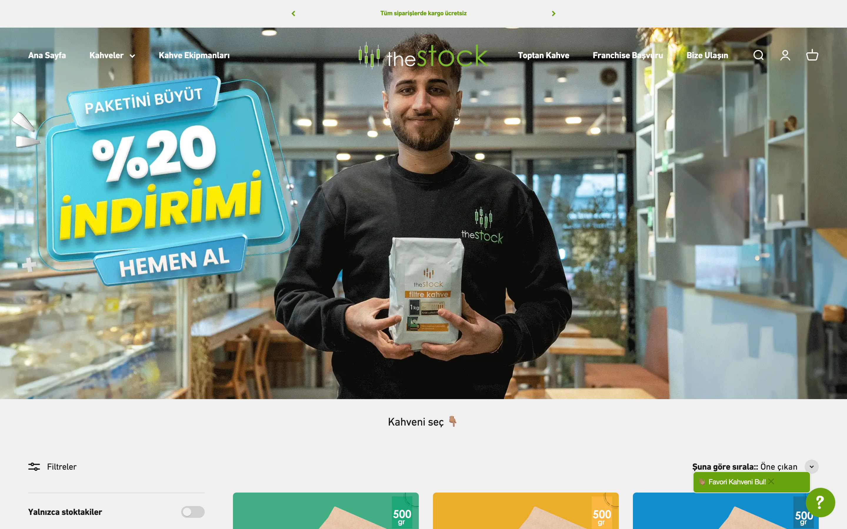 The Stock Coffee screenshot 2