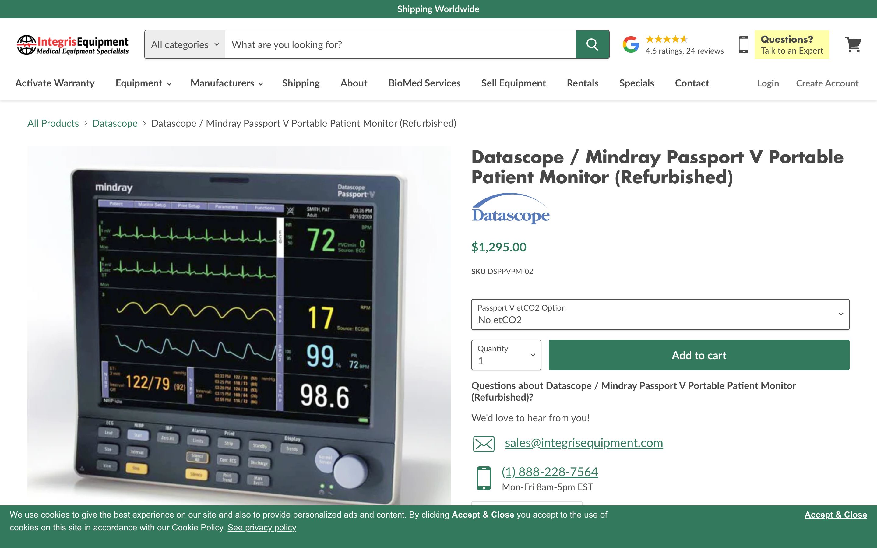 Integris Equipment + Ongoing Support on Retainer screenshot 4