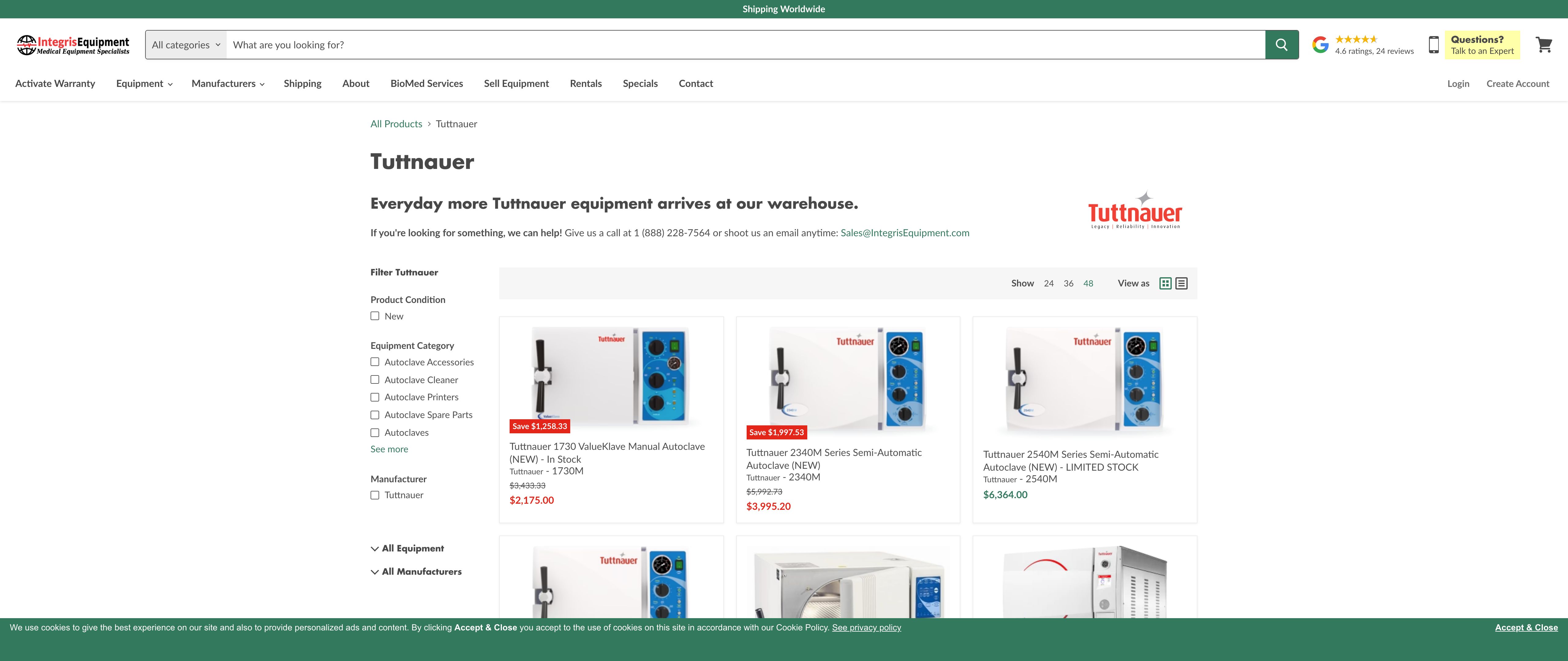 Integris Equipment LLC: Migration and Ongoing Support Services