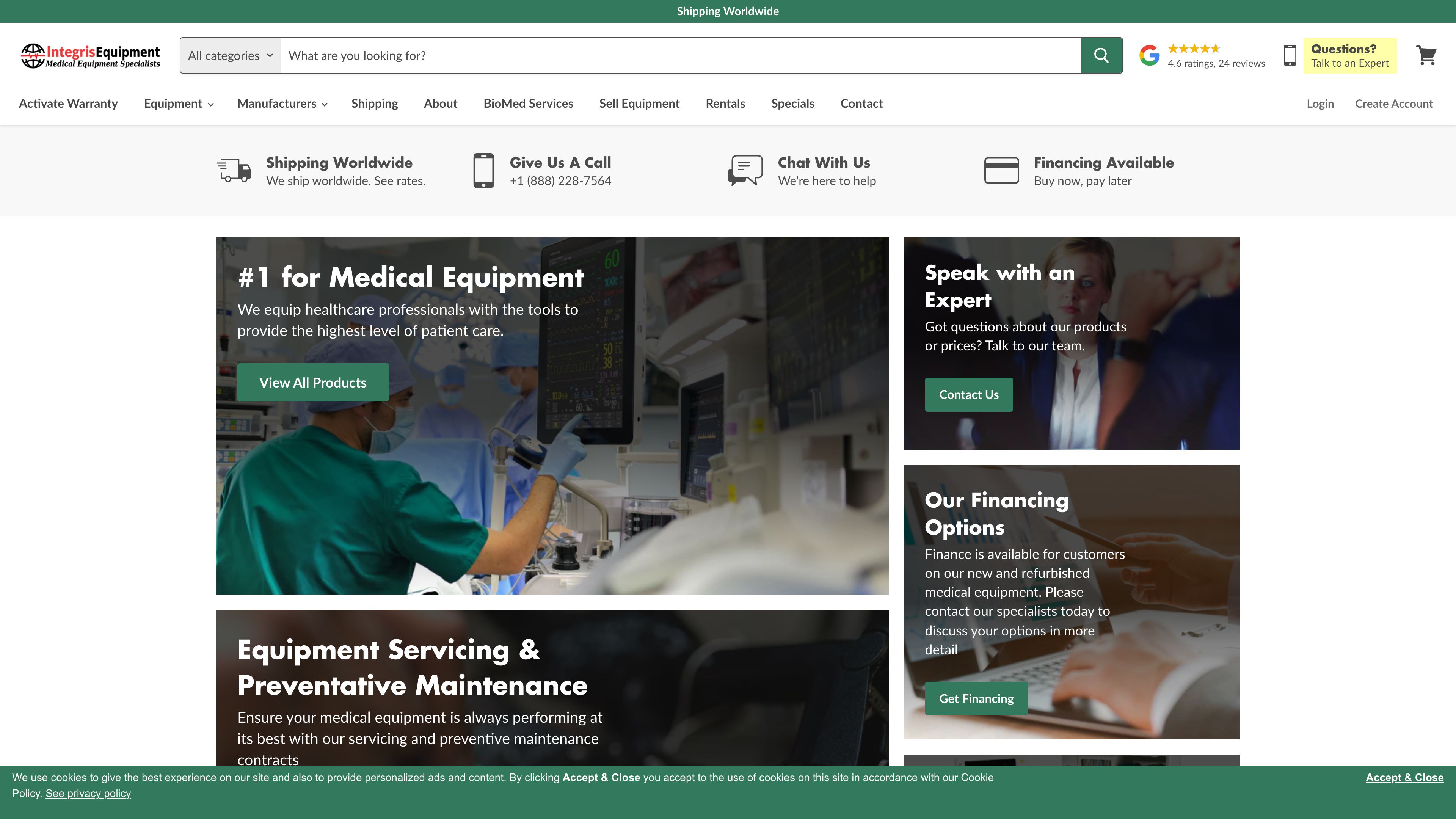 Integris Equipment + Ongoing Support on Retainer screenshot 6