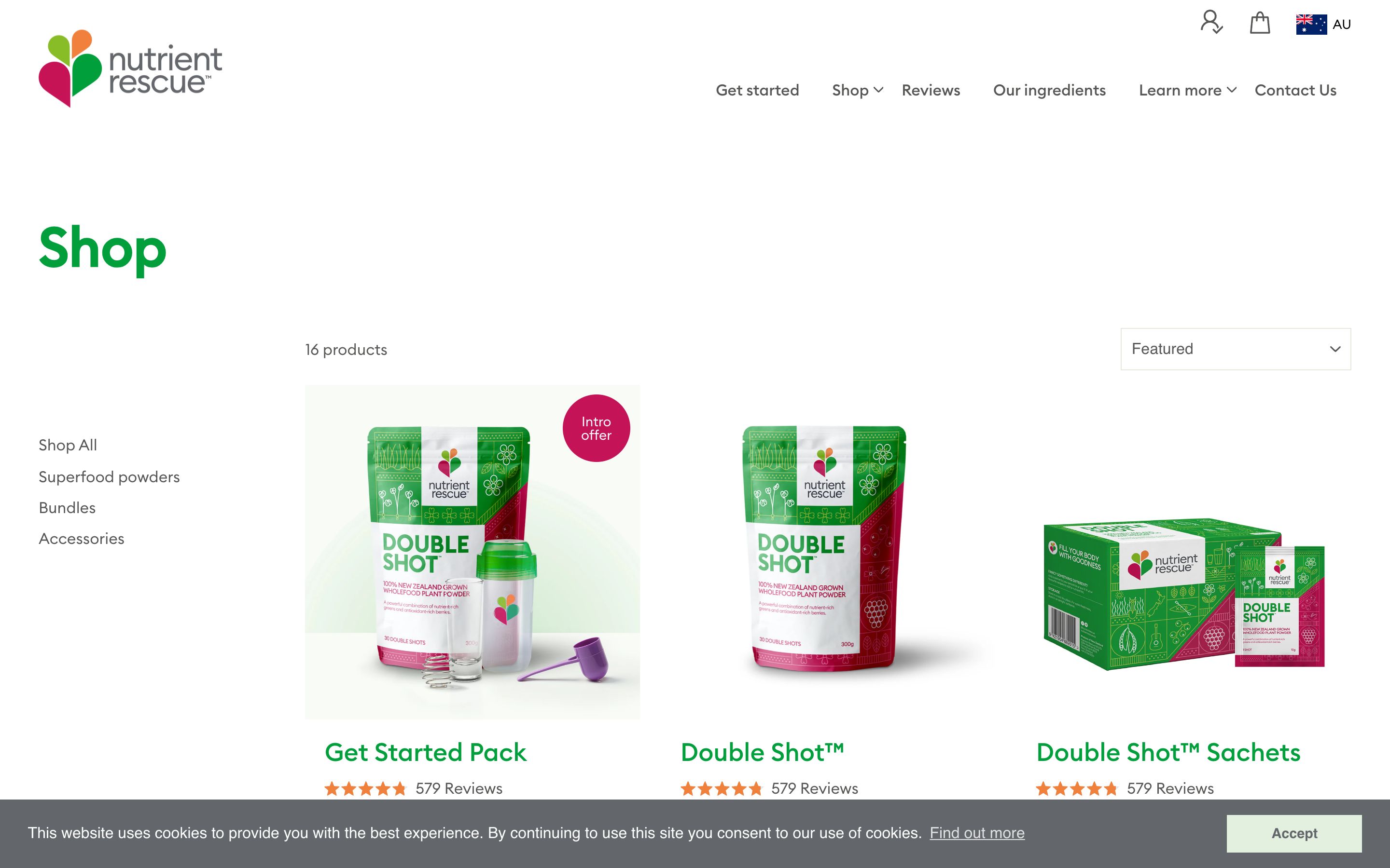 Nutrient Rescue (Health & Wellbeing - Shopify PLUS) screenshot 4