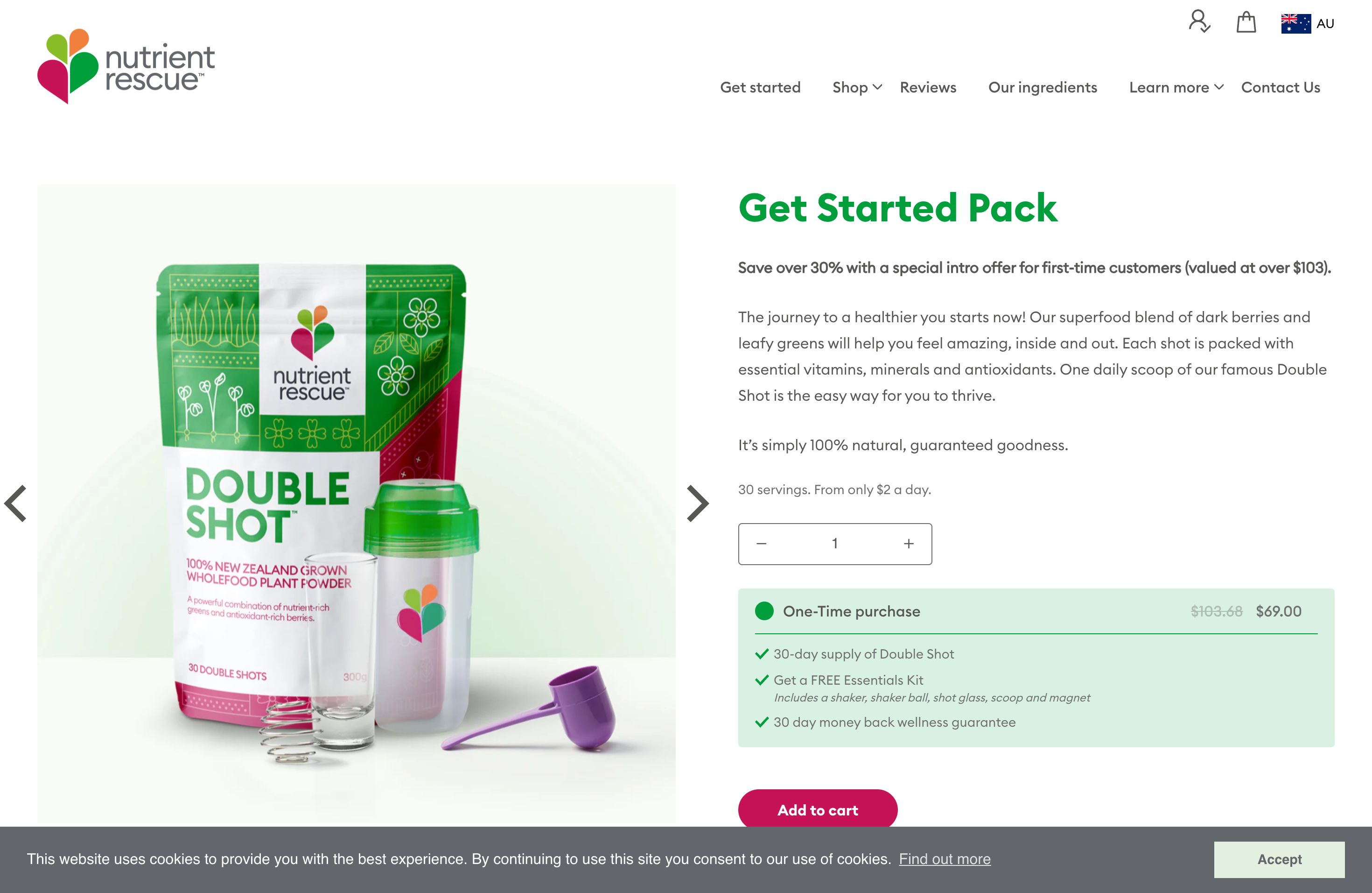 Nutrient Rescue (Health & Wellbeing - Shopify PLUS) screenshot 3