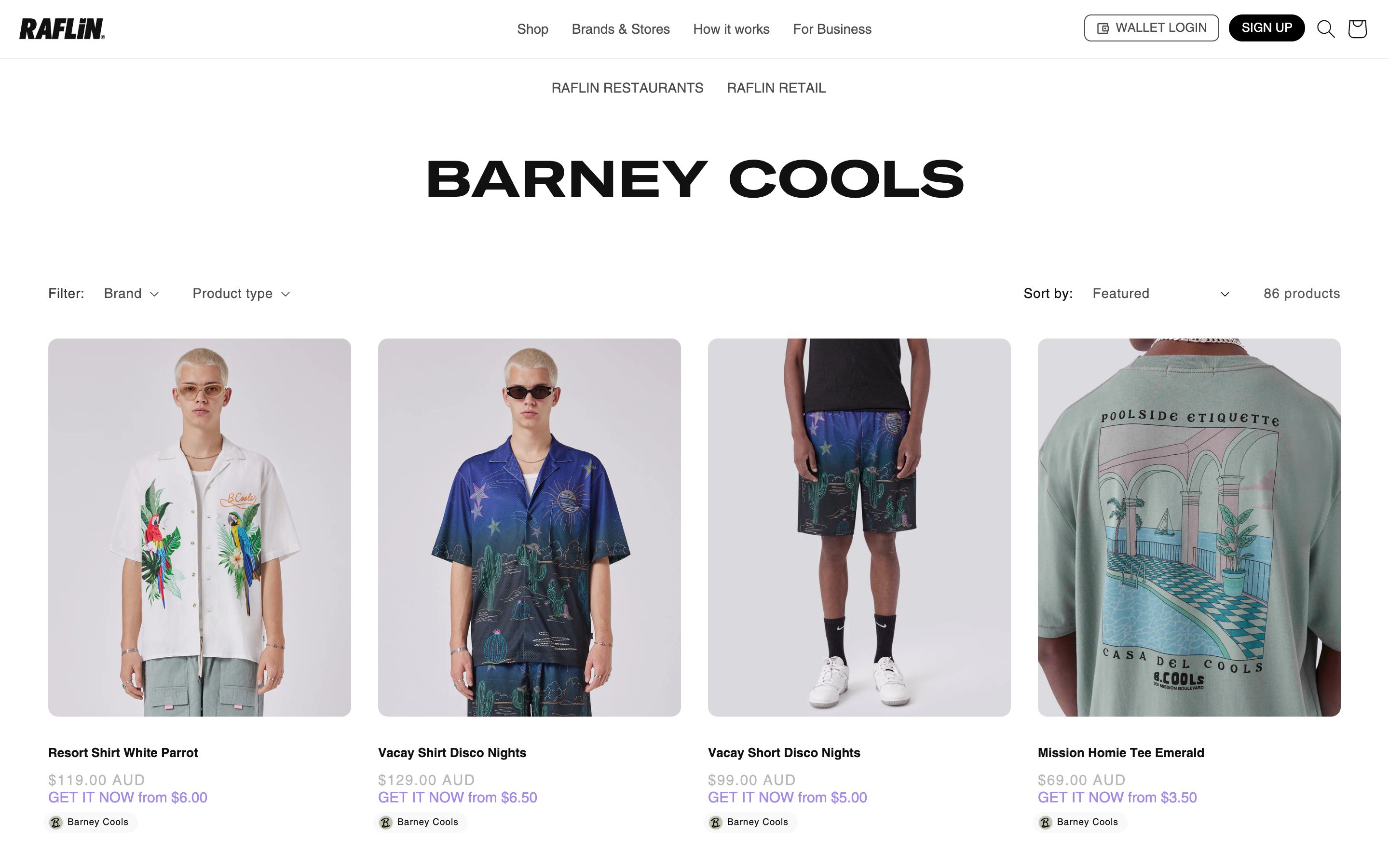 Raflin - Shopping redefined with Raflin screenshot