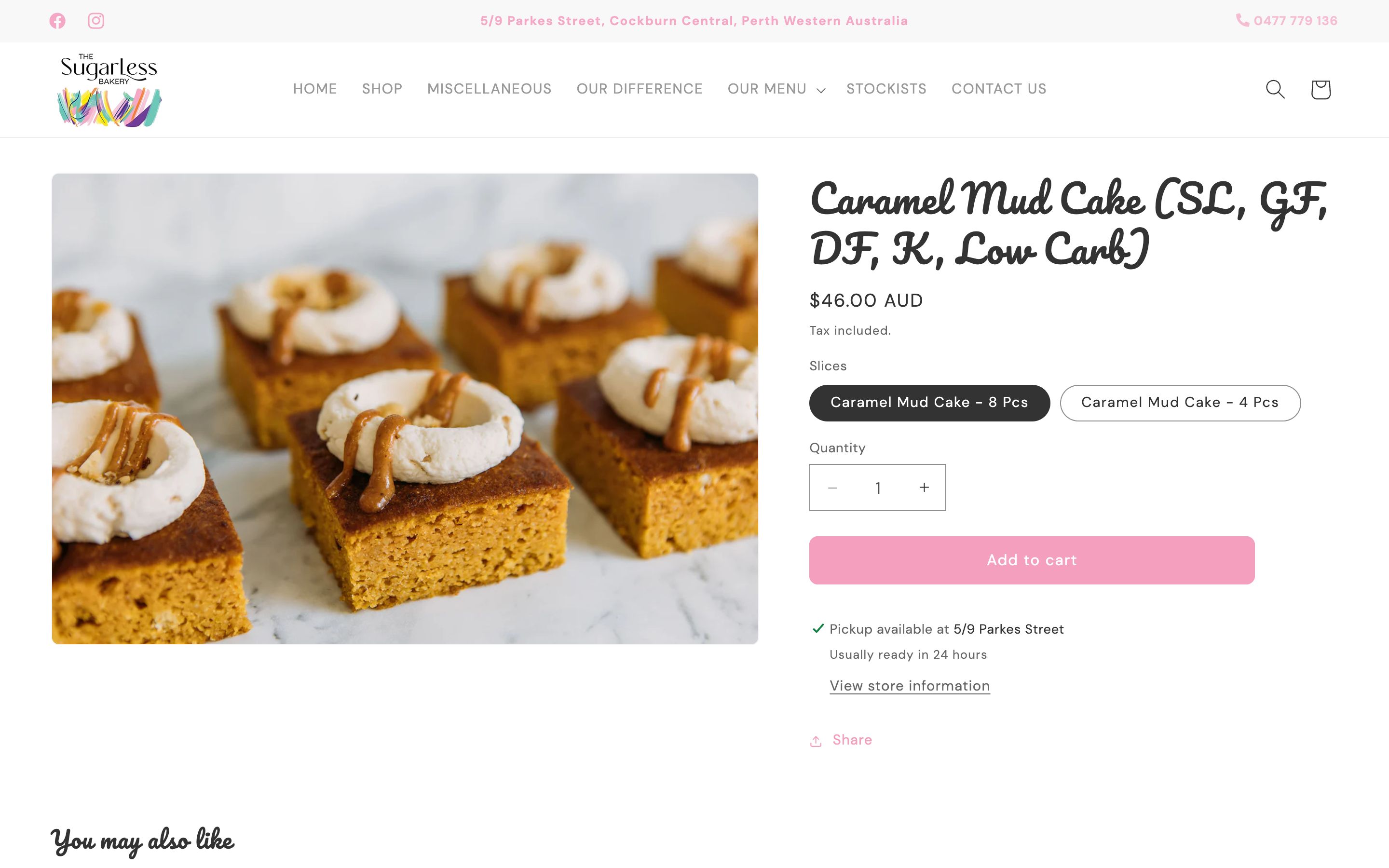 thesugarlessbakery screenshot 4