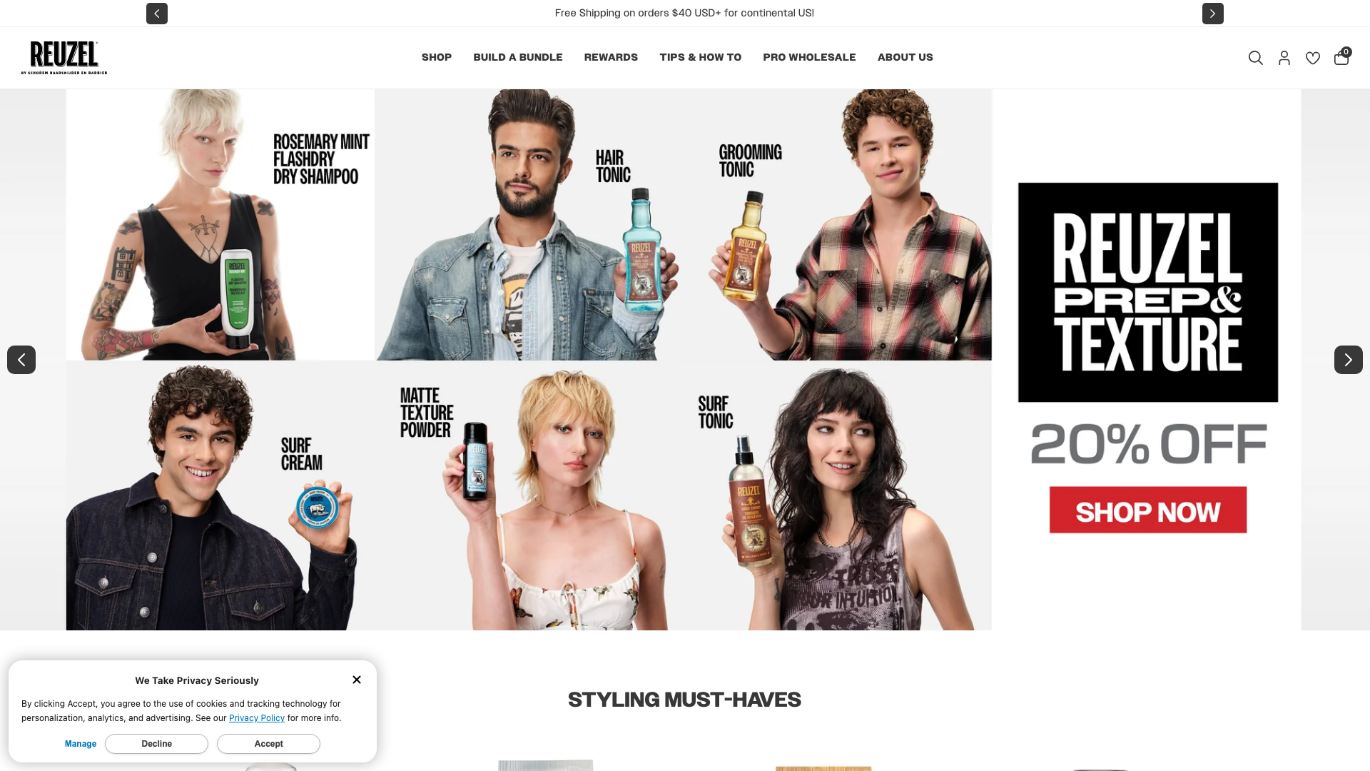 Reuzel: Website Redesign, B2B Development & Global Expansion