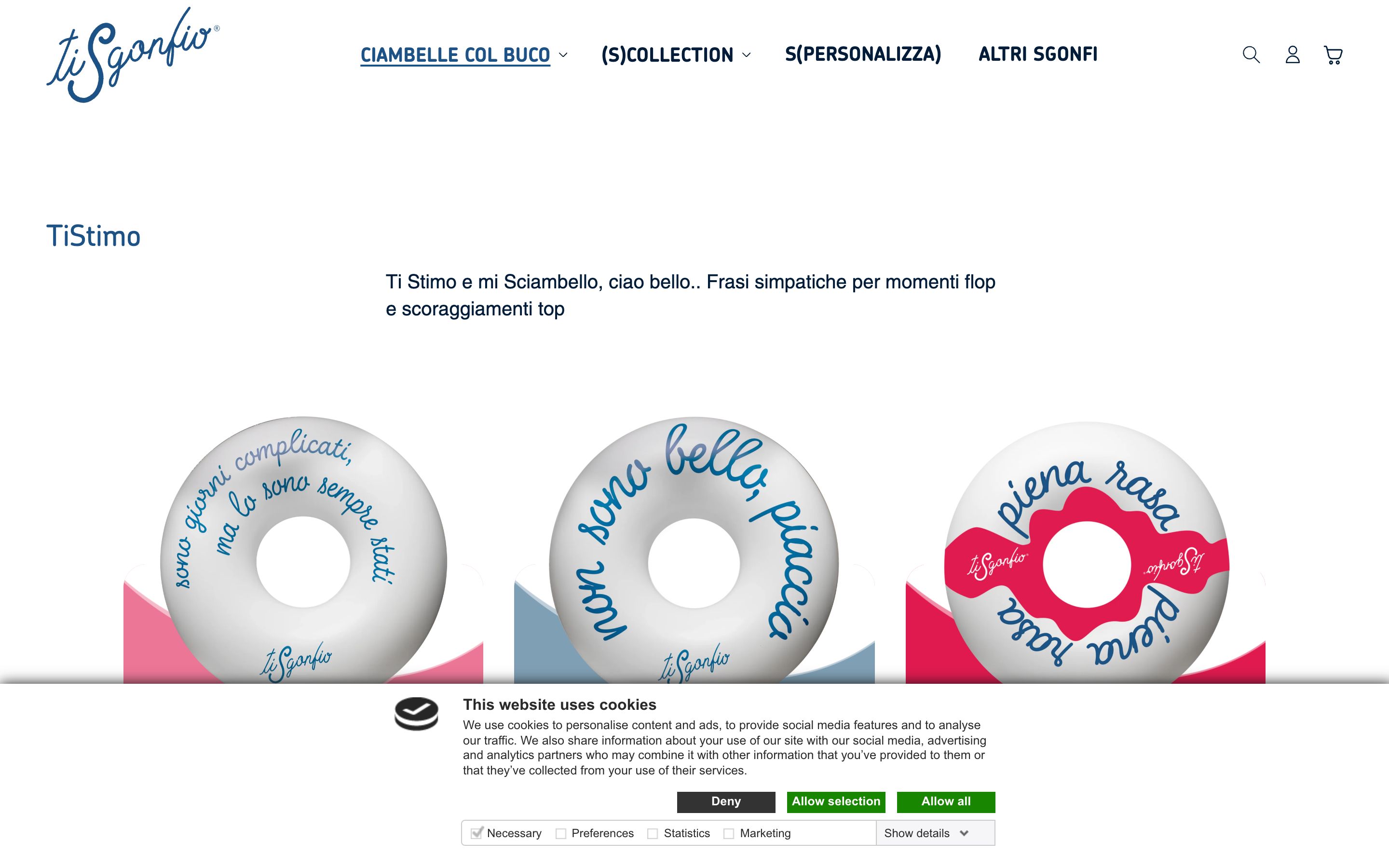 Ti Sgonfio screenshot 2