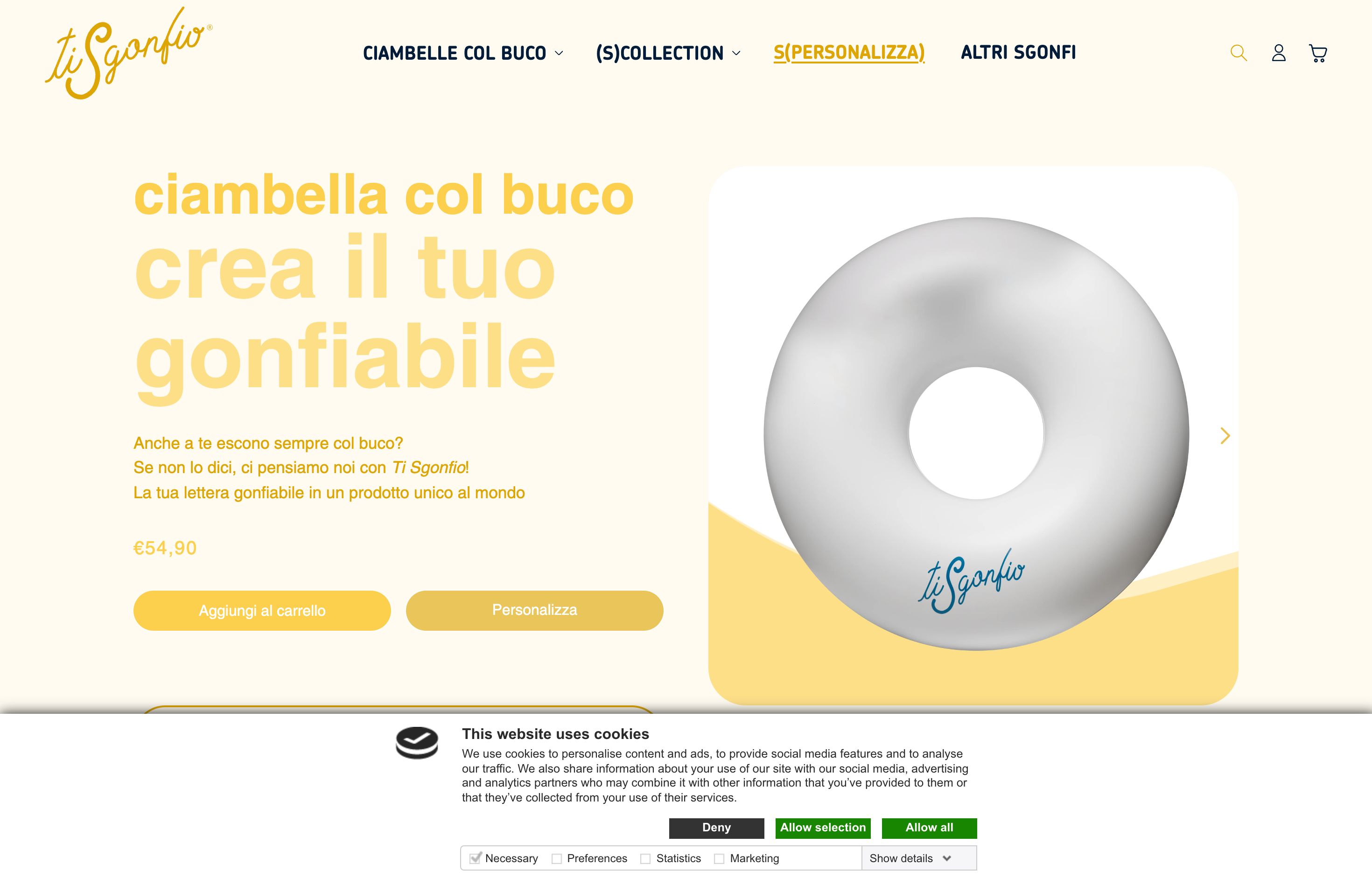 Ti Sgonfio screenshot 3