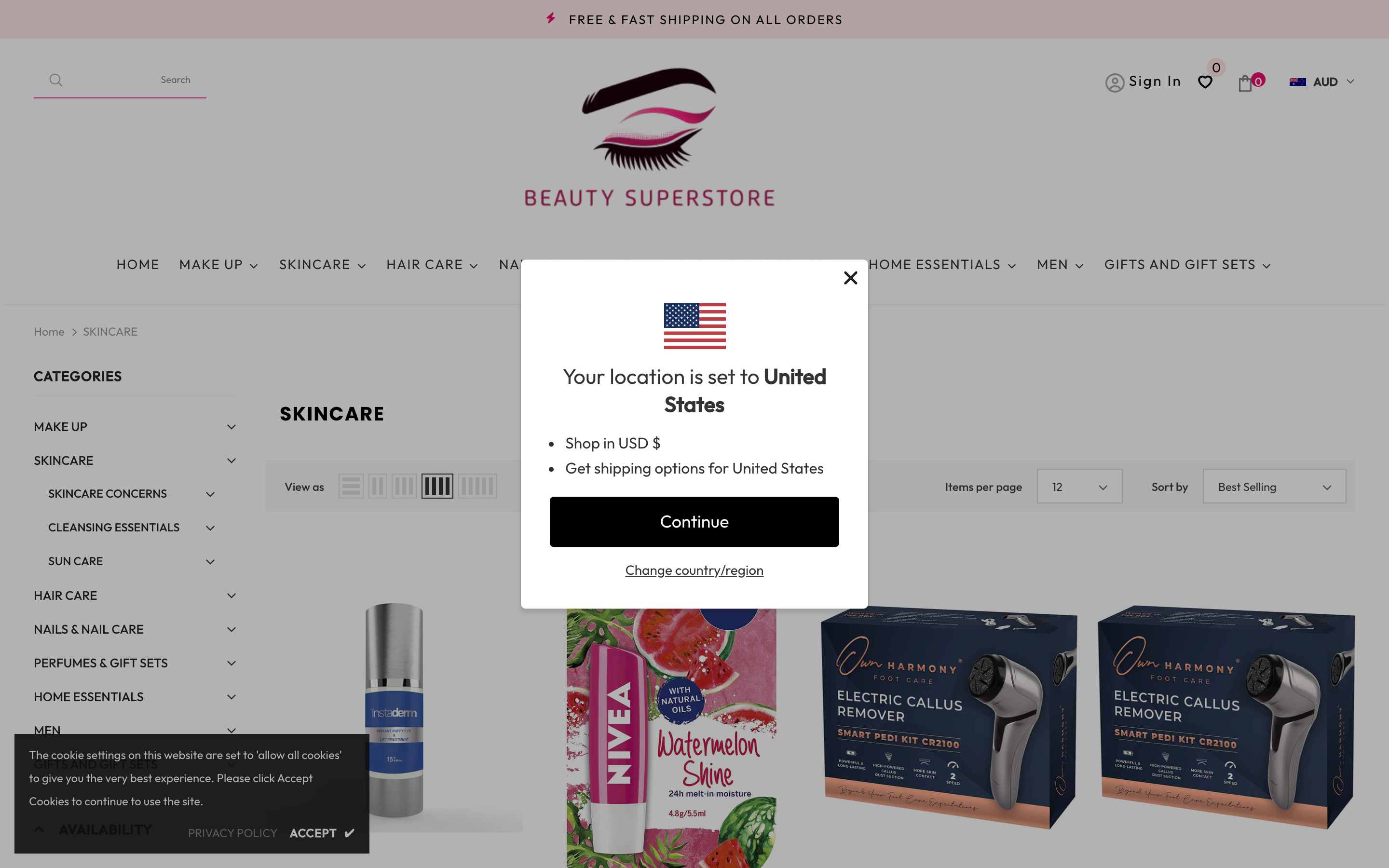 BEAUTY SUPER STORE - Dropshipping  Store screenshot 2