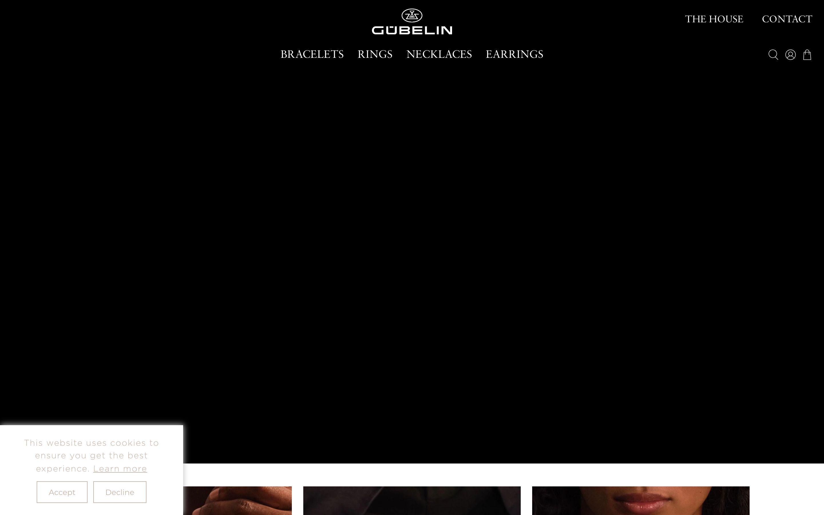 Entwicklung US Onlineshop für das Traditionsunternehmen Gübelin screenshot 6