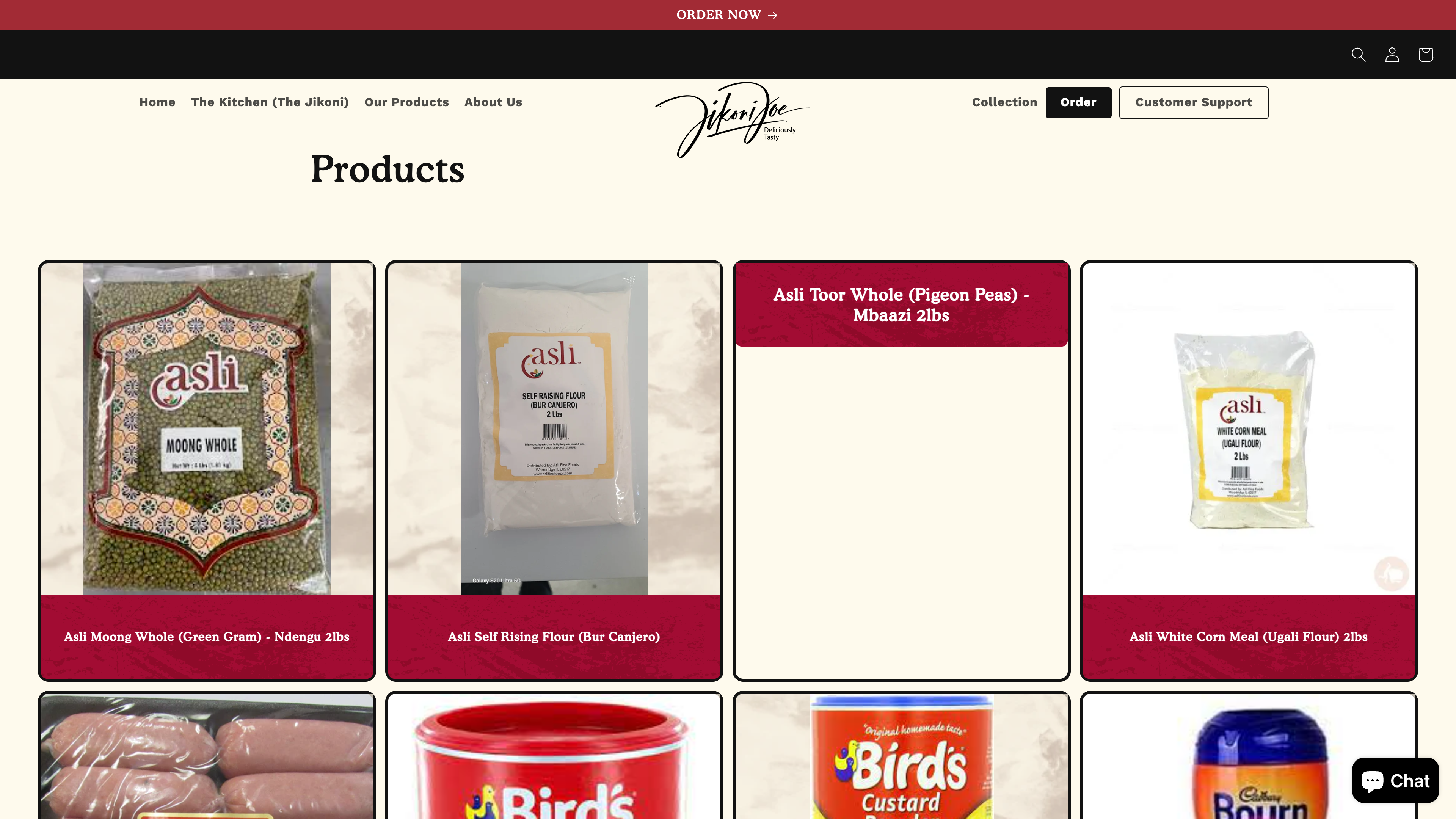 Store Development: jikonijoe(African Food Shop) screenshot