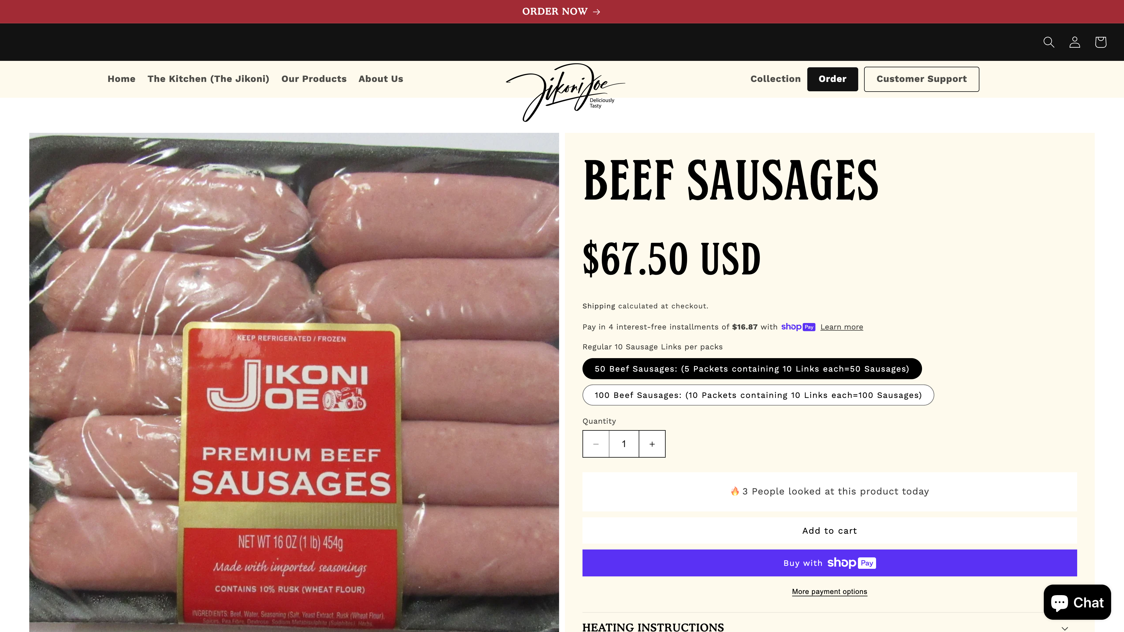 Store Development: jikonijoe(African Food Shop) screenshot 3