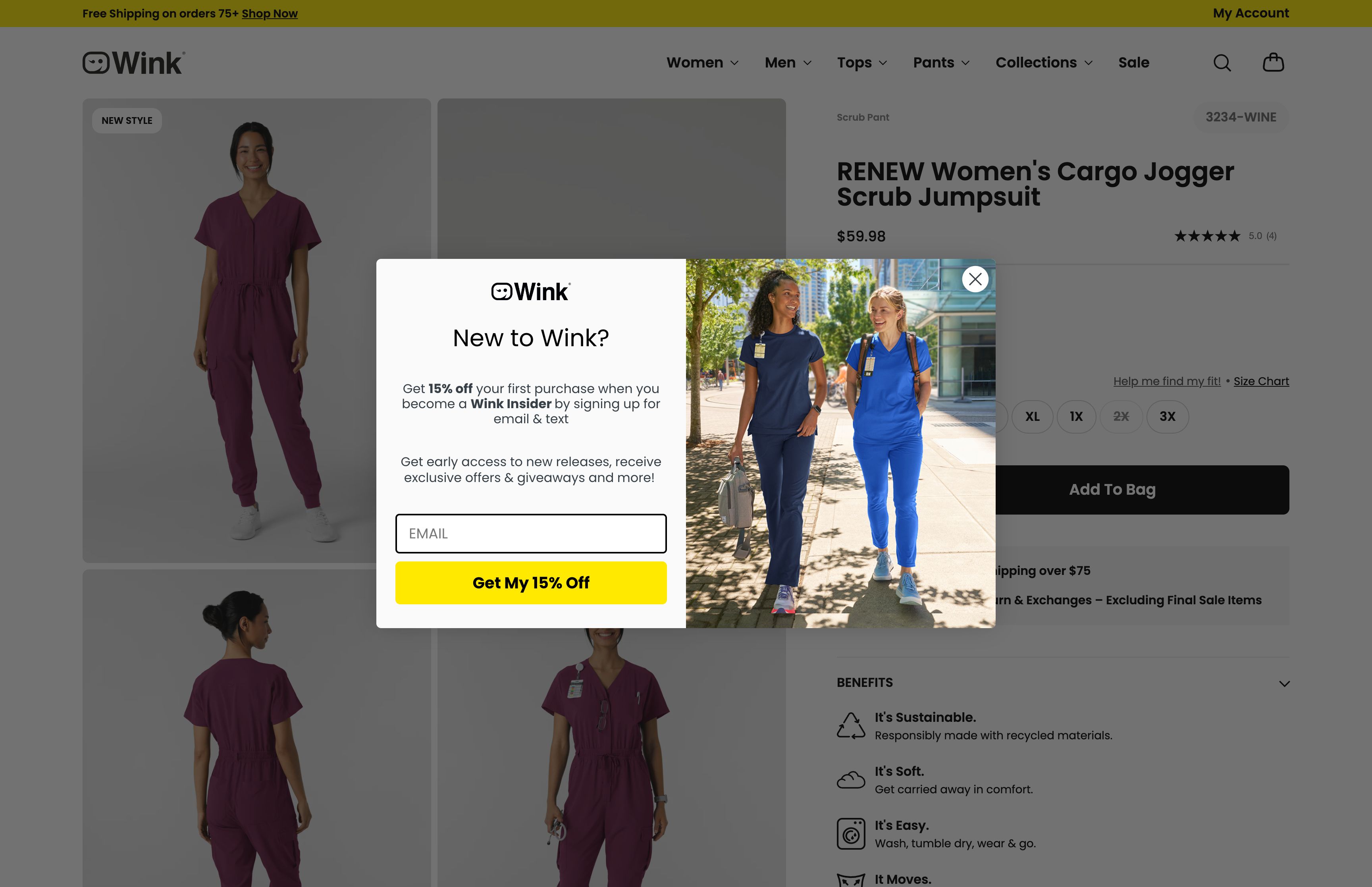 Wink Scrubs screenshot 4