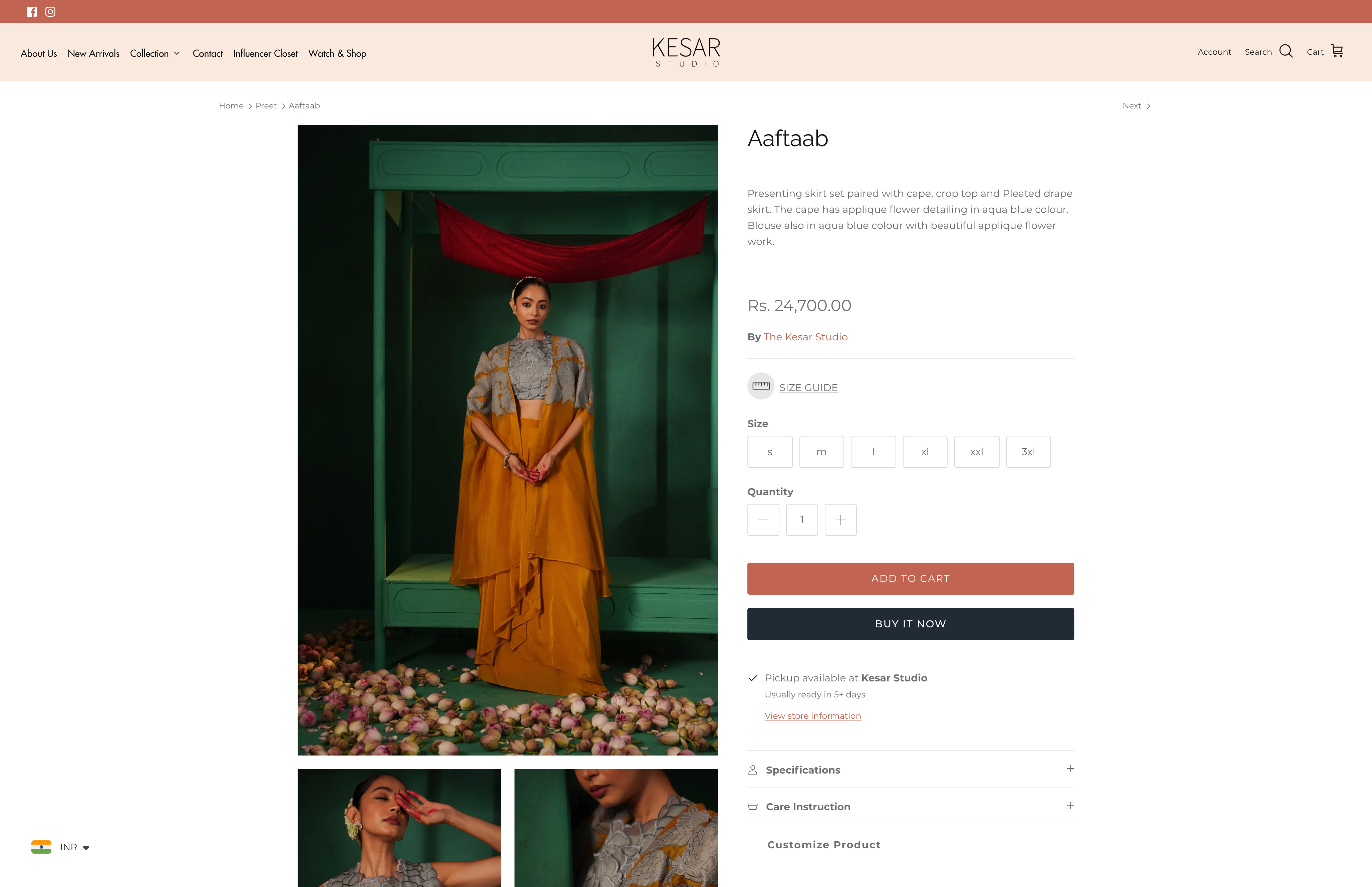 Kesar Studio - Fashion screenshot 2