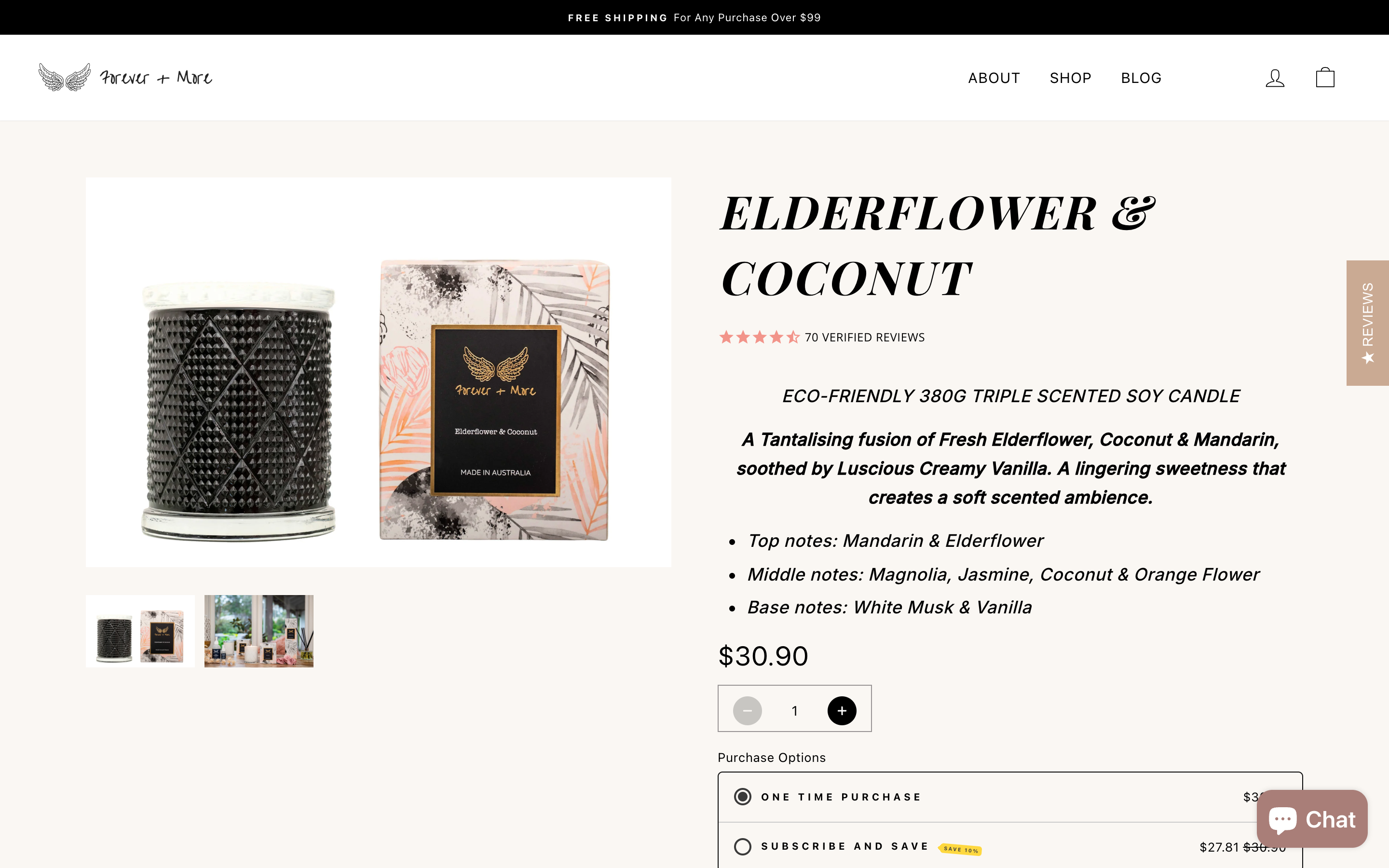 Forever And More candles screenshot 5