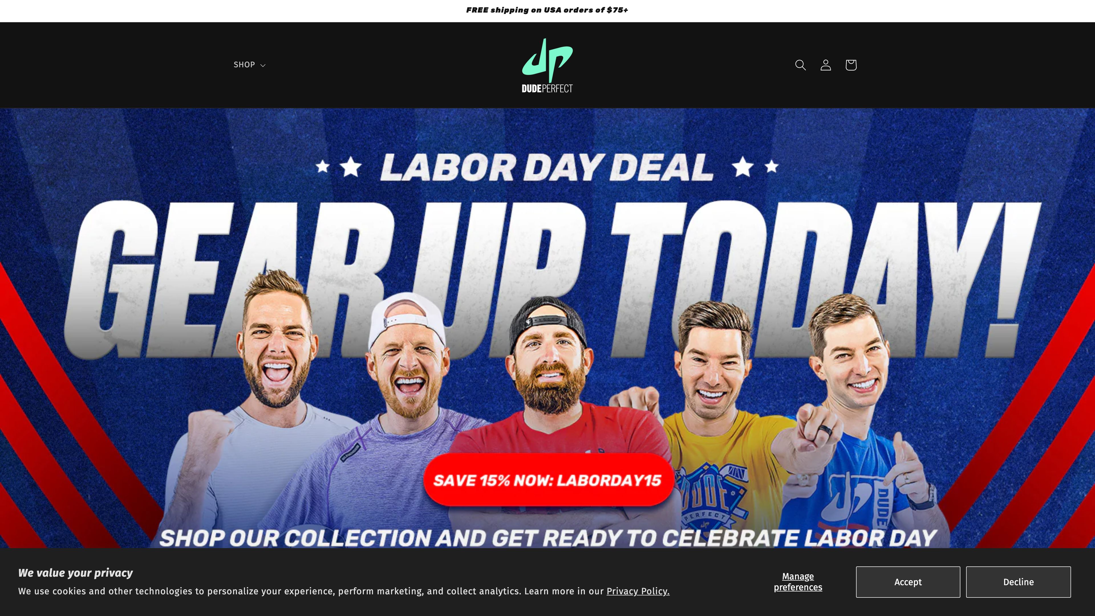 Dude Perfect screenshot