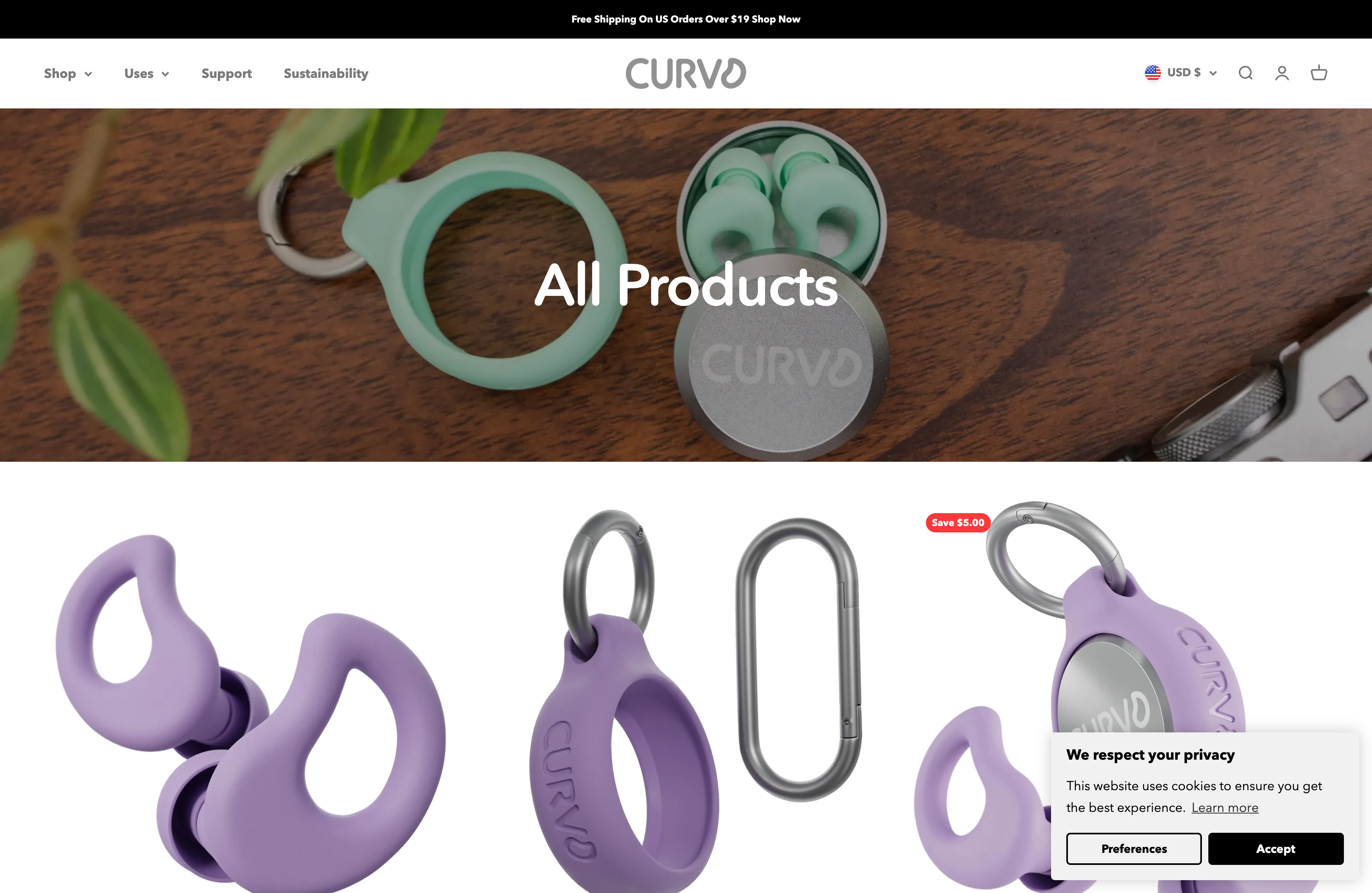 Curvd Earplugs screenshot 2