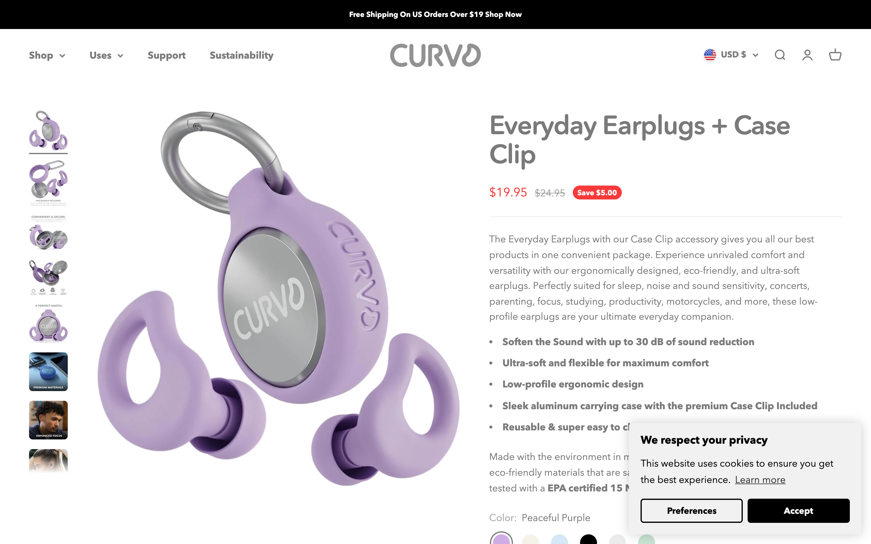 Curvd Earplugs screenshot 4