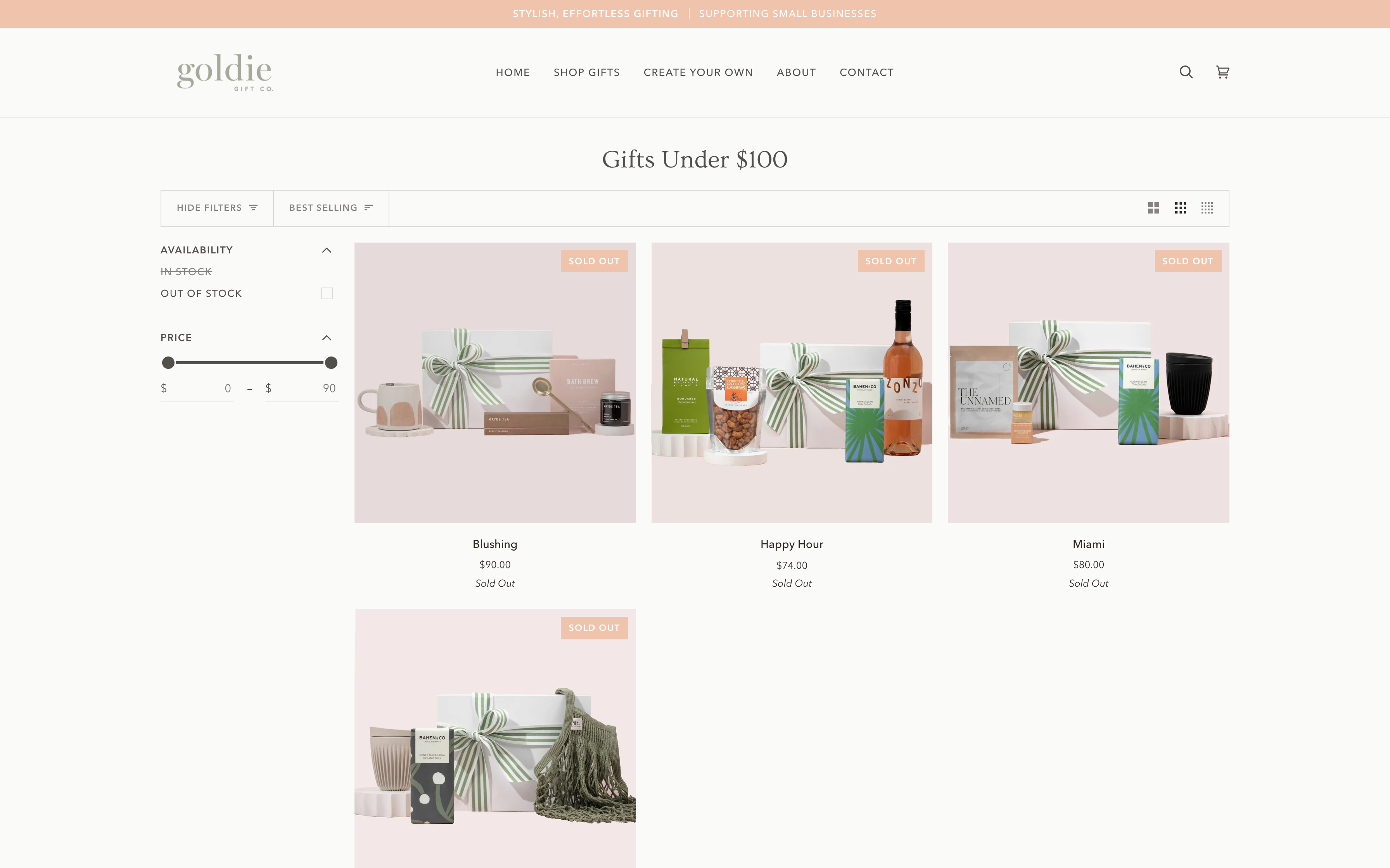 Goldie Gift Co. | Gold Coast Gifting Company screenshot 2