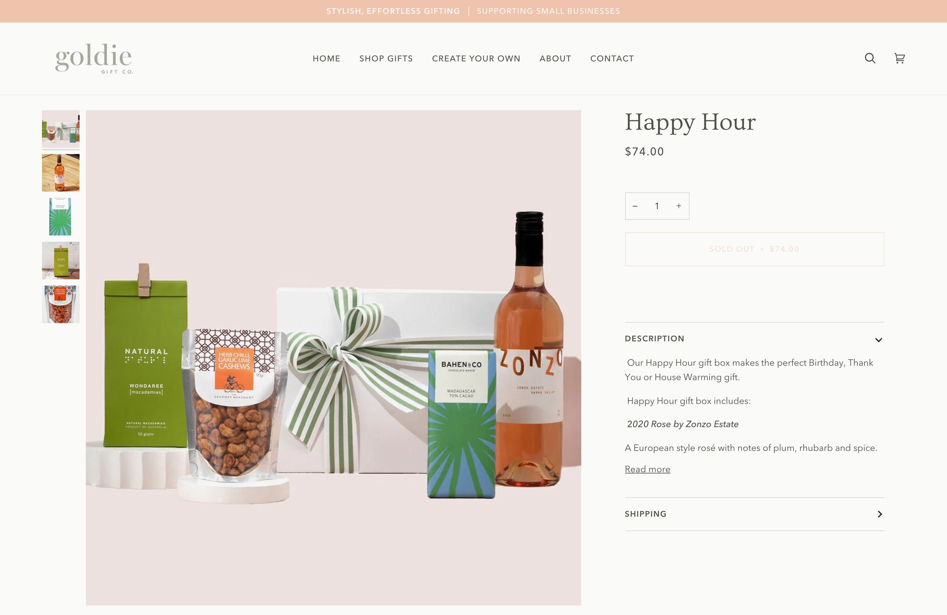 Goldie Gift Co. | Gold Coast Gifting Company screenshot 5