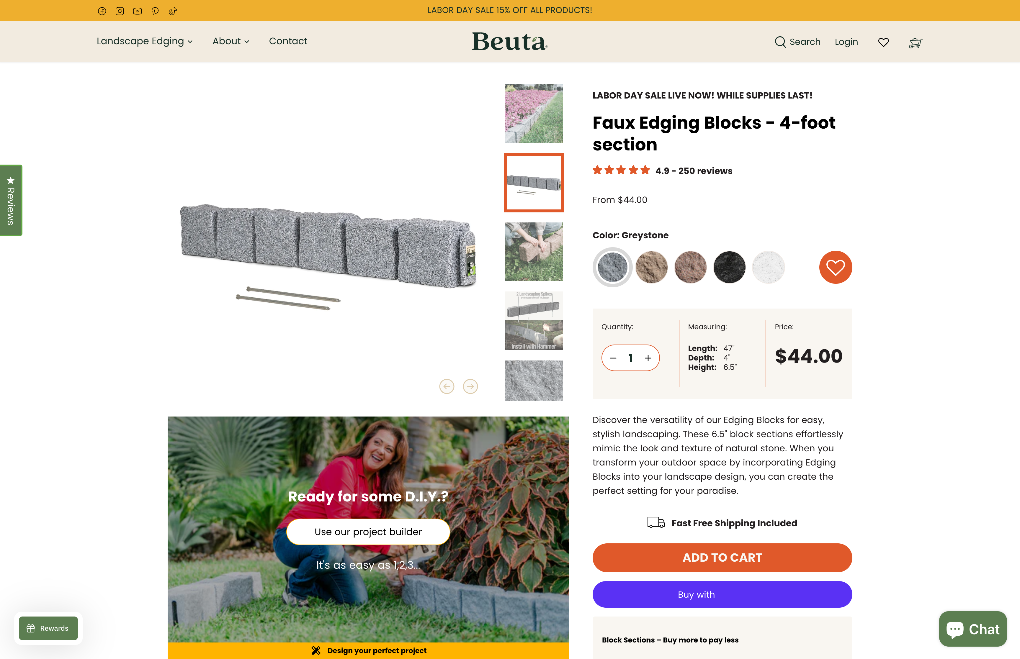 Beuta Landscape Edging screenshot 6