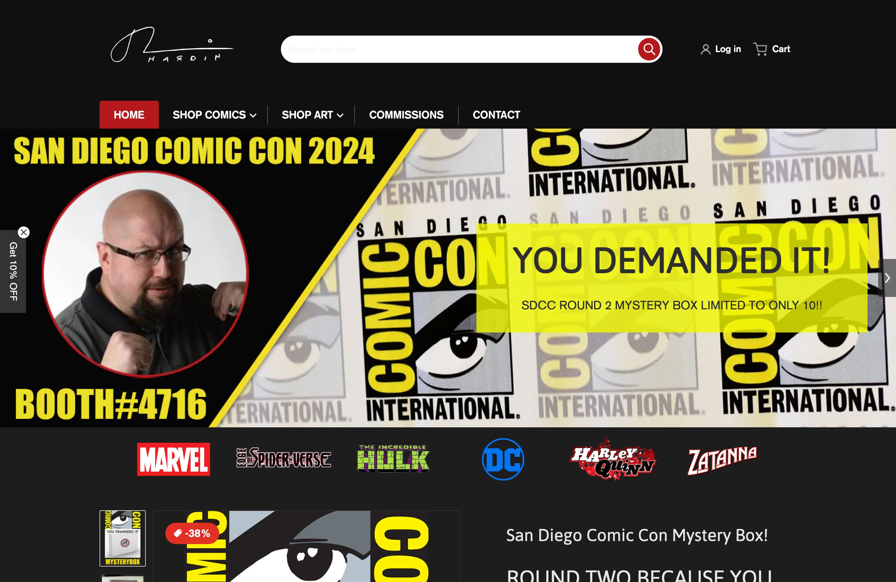 Chad Hardin Art screenshot 6