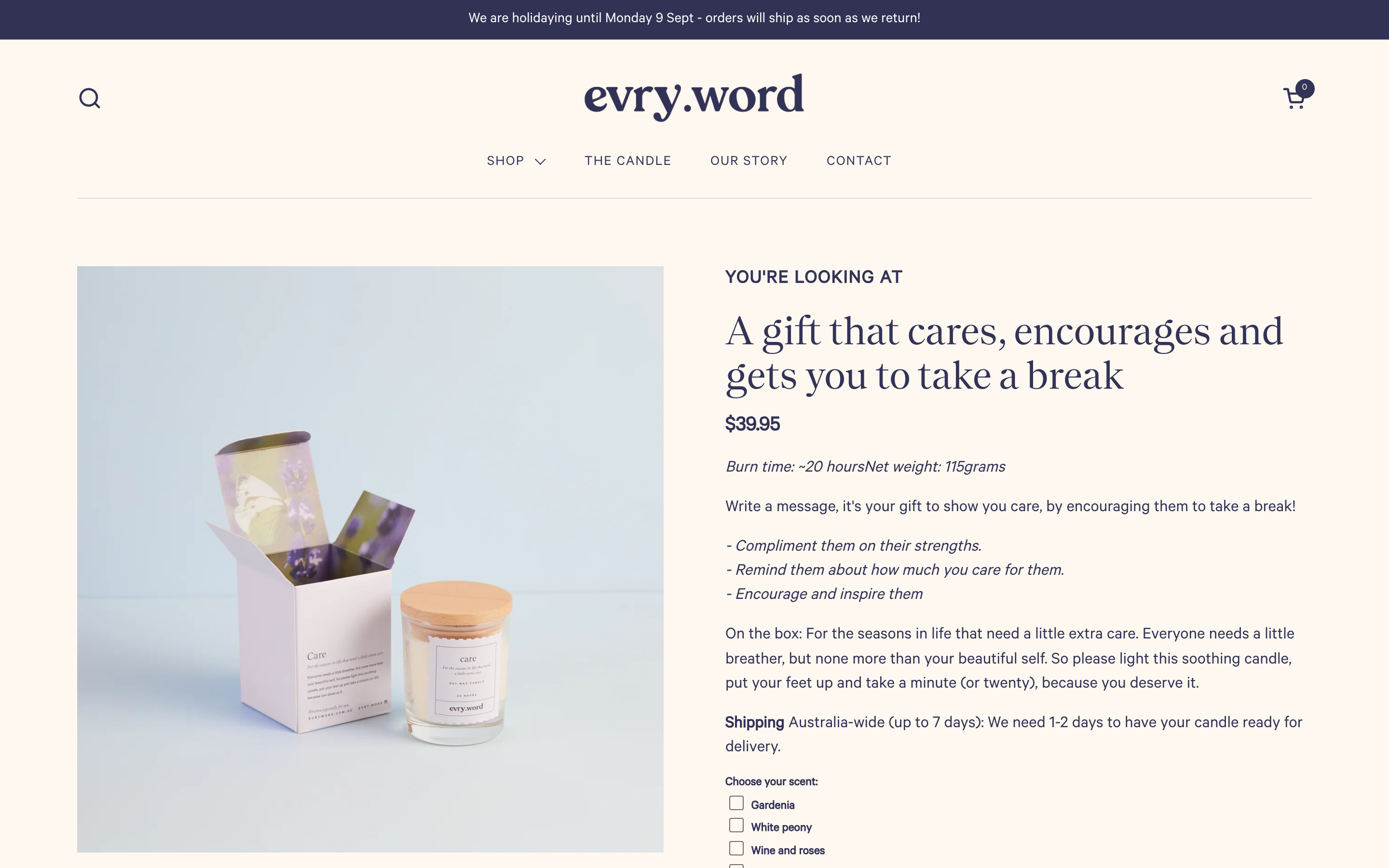 evry.word | Scented Candles screenshot 4