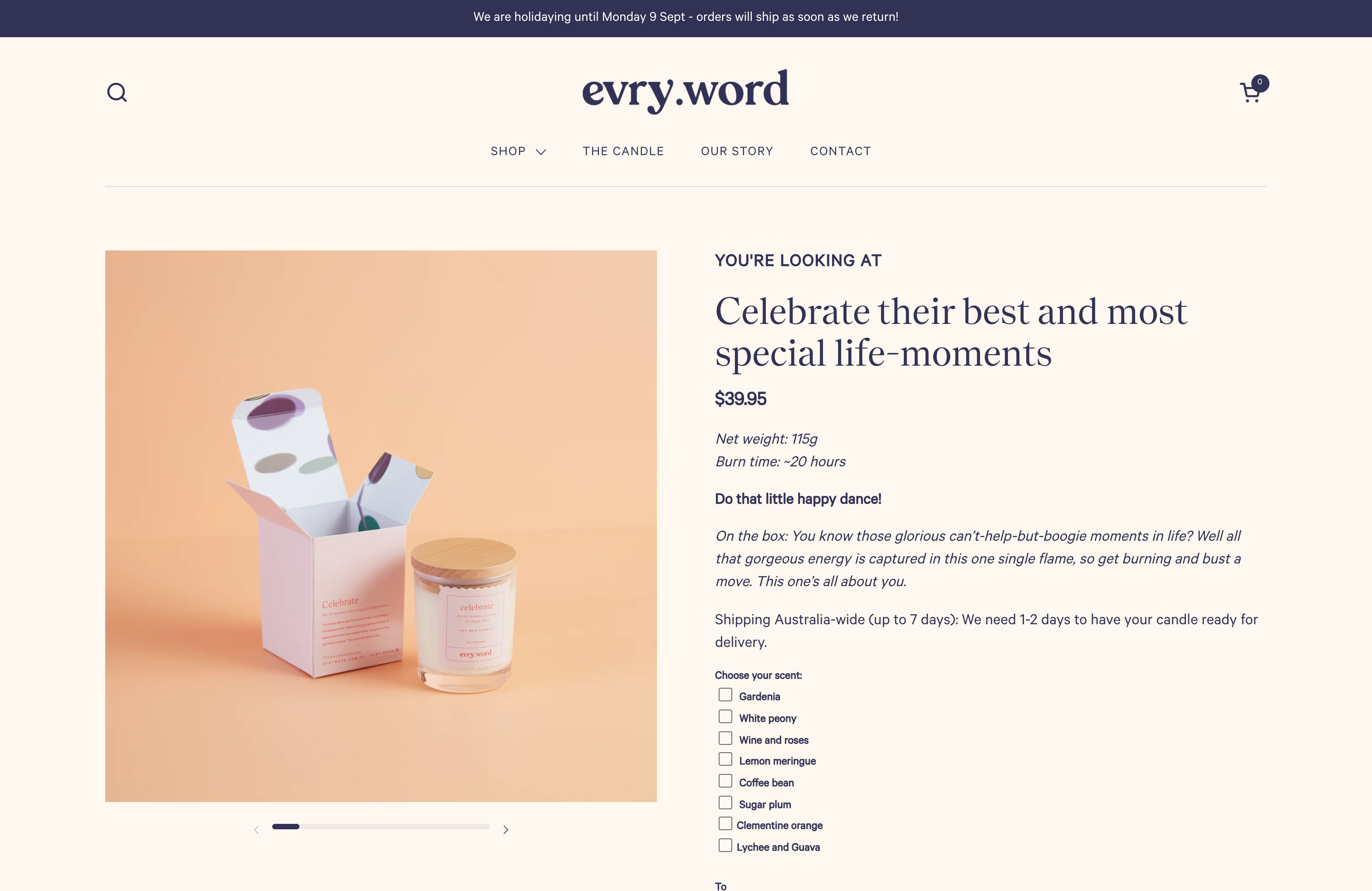 evry.word | Scented Candles screenshot 5