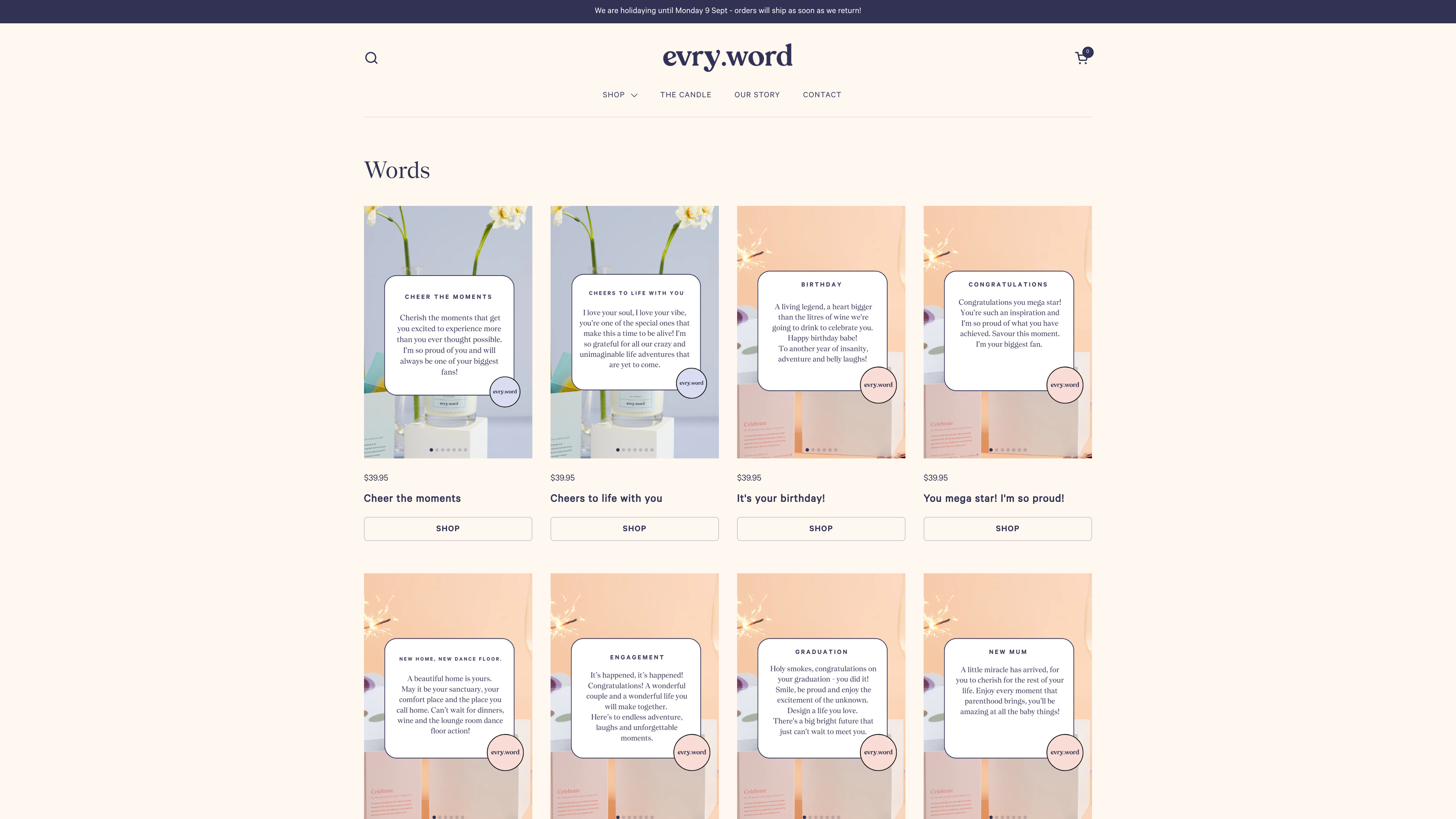 evry.word | Scented Candles screenshot 3
