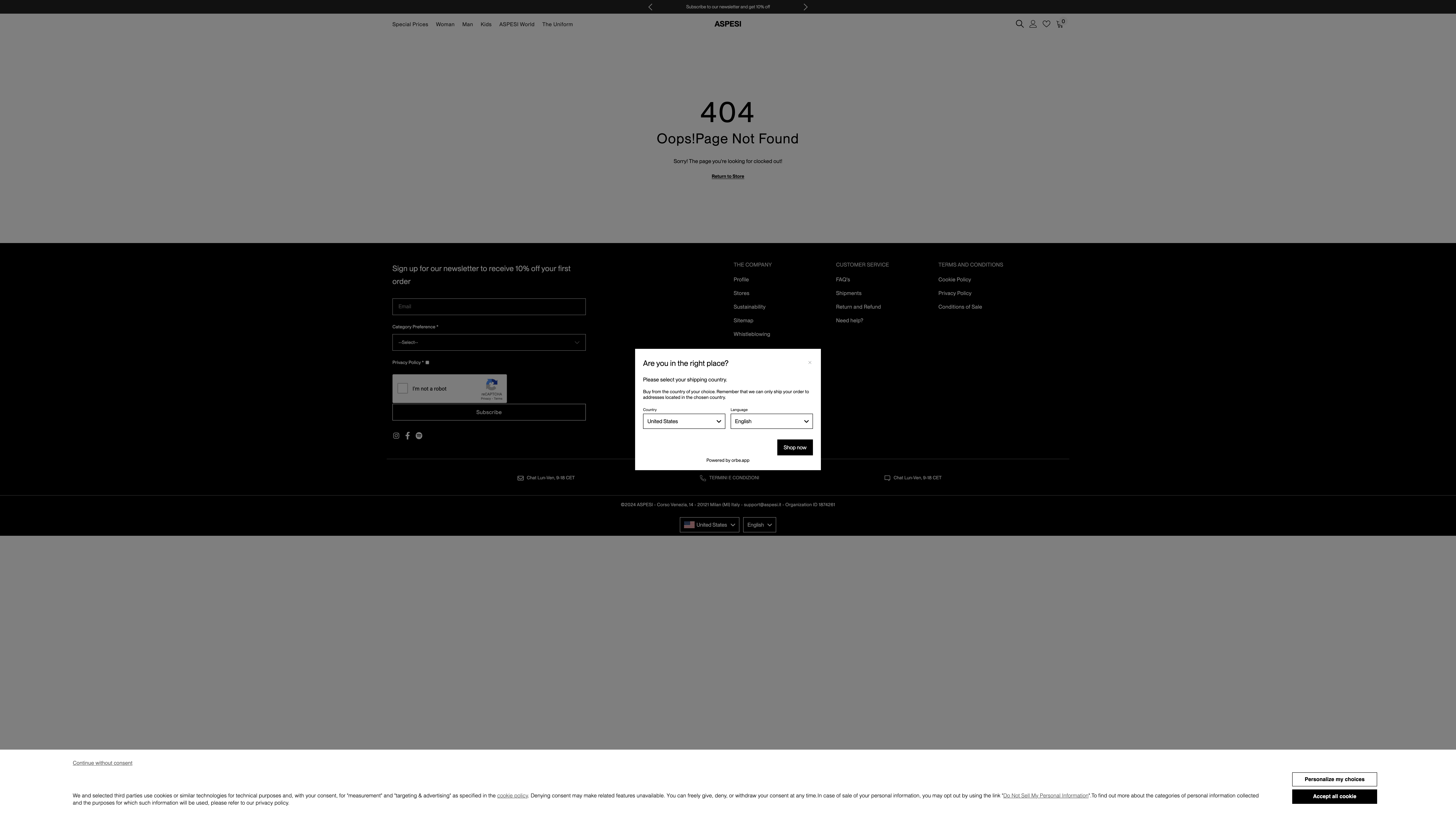 Aspesi  screenshot 5