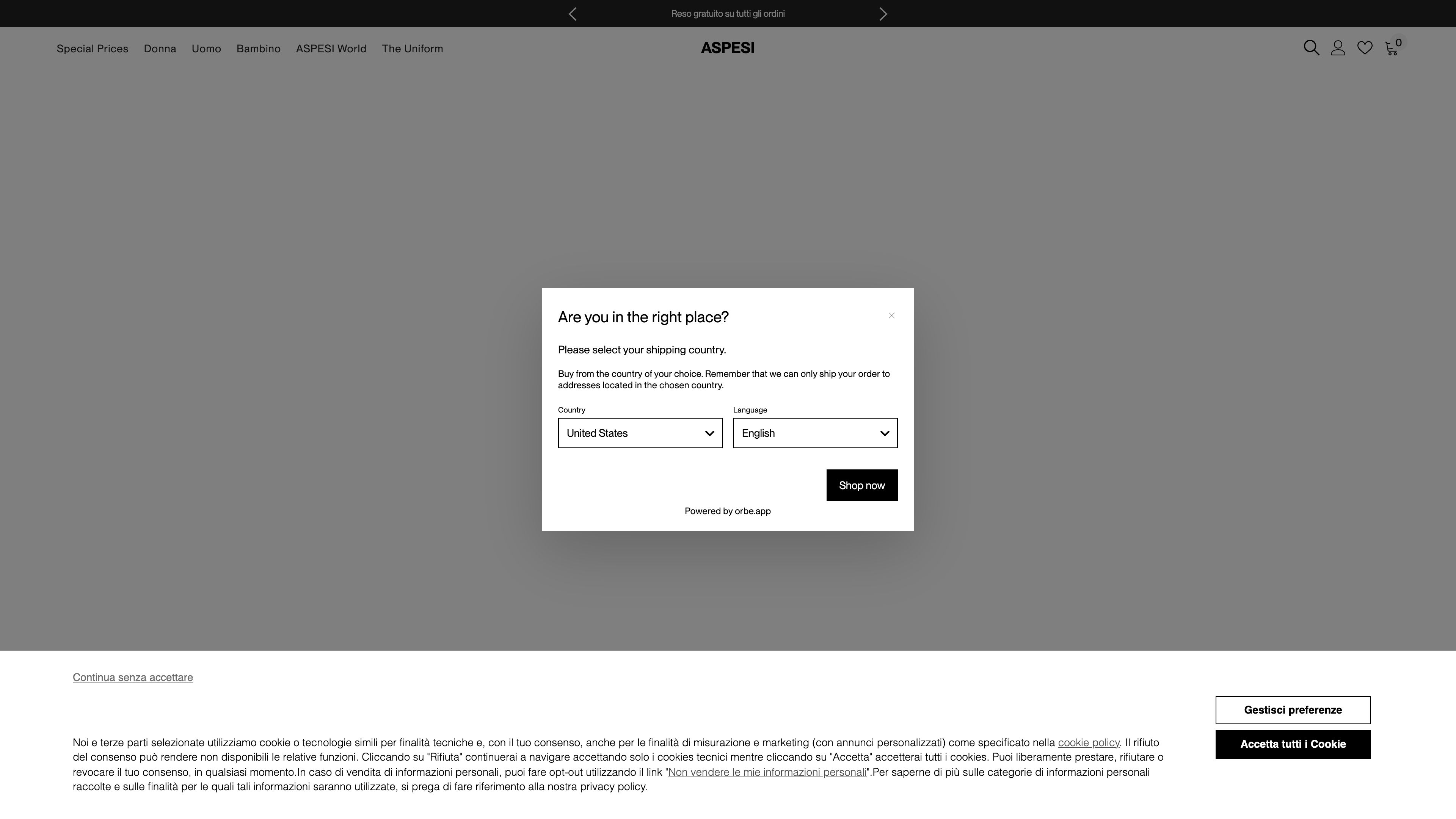 Aspesi  screenshot 6