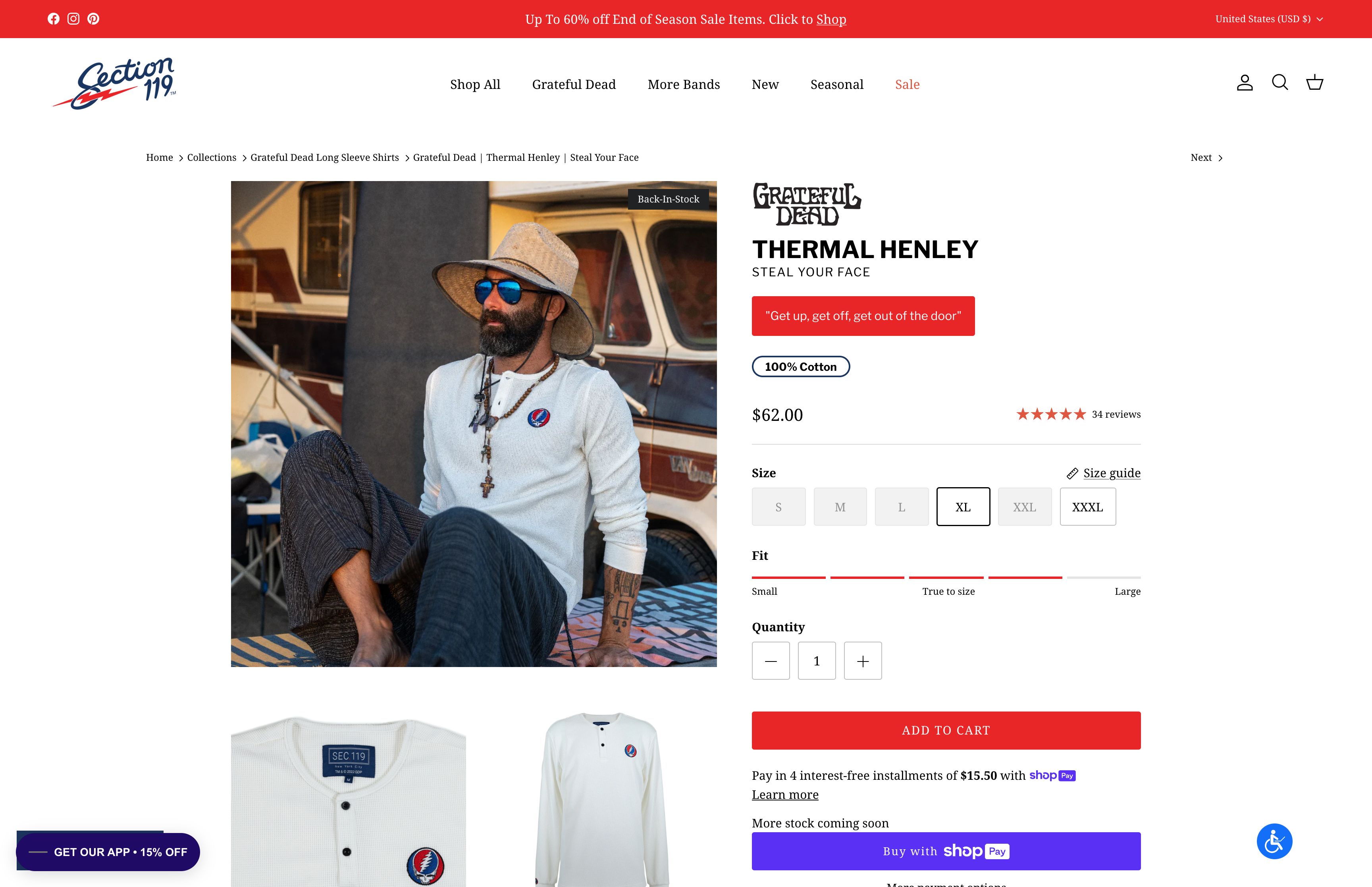 Section119.com screenshot 2