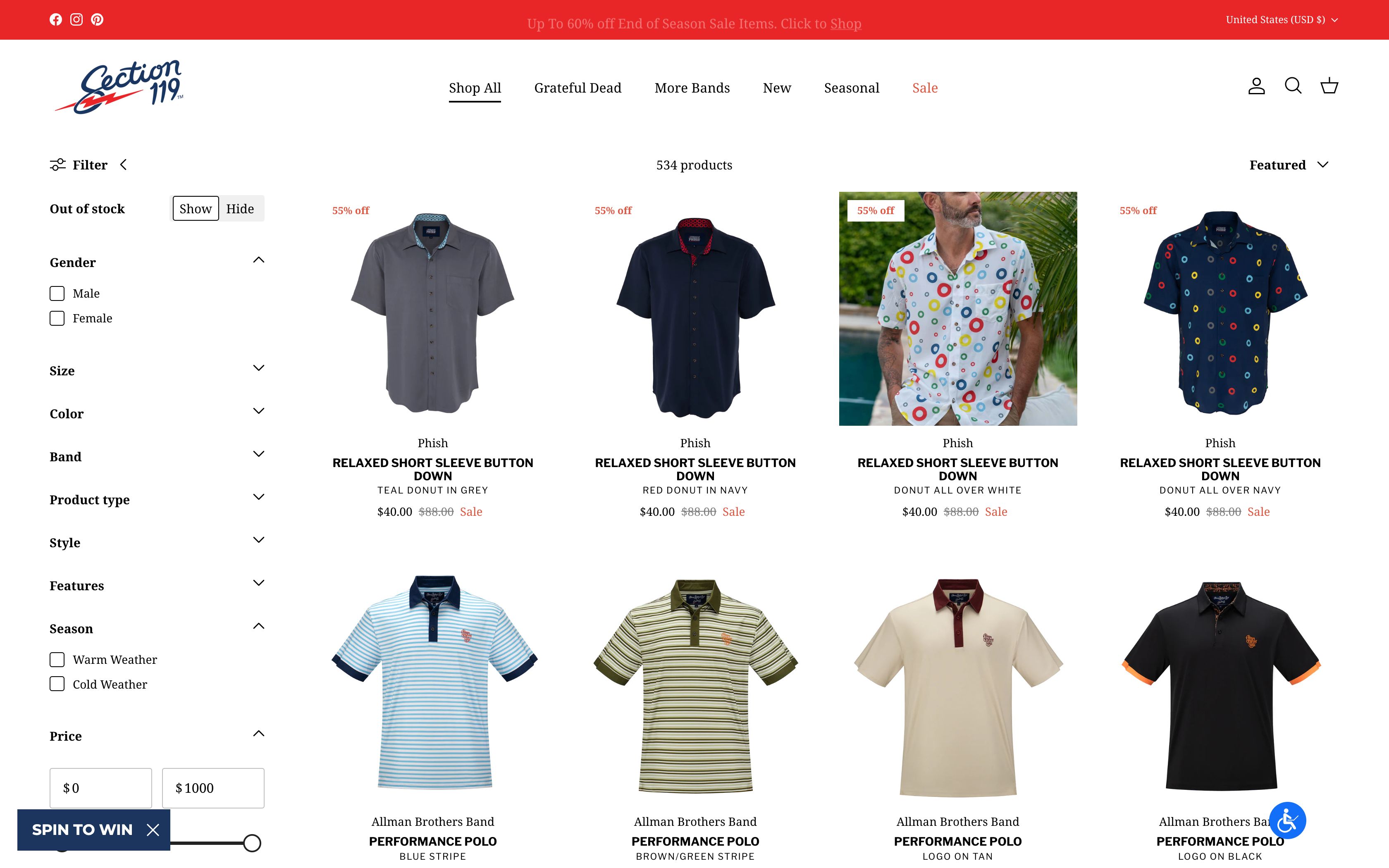 Section119.com screenshot