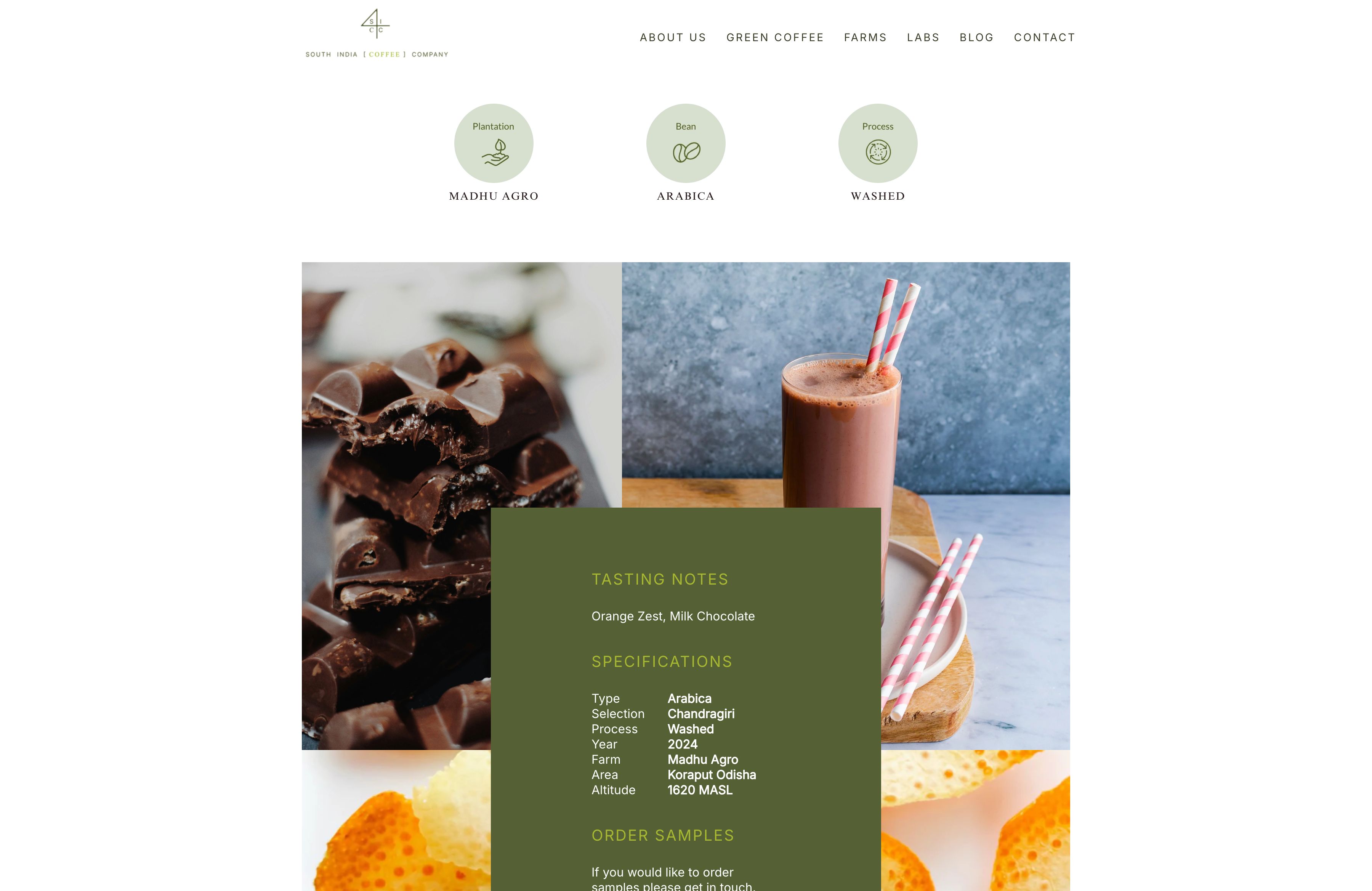 SOUTH INDIA COFFEE COMPANY screenshot 2