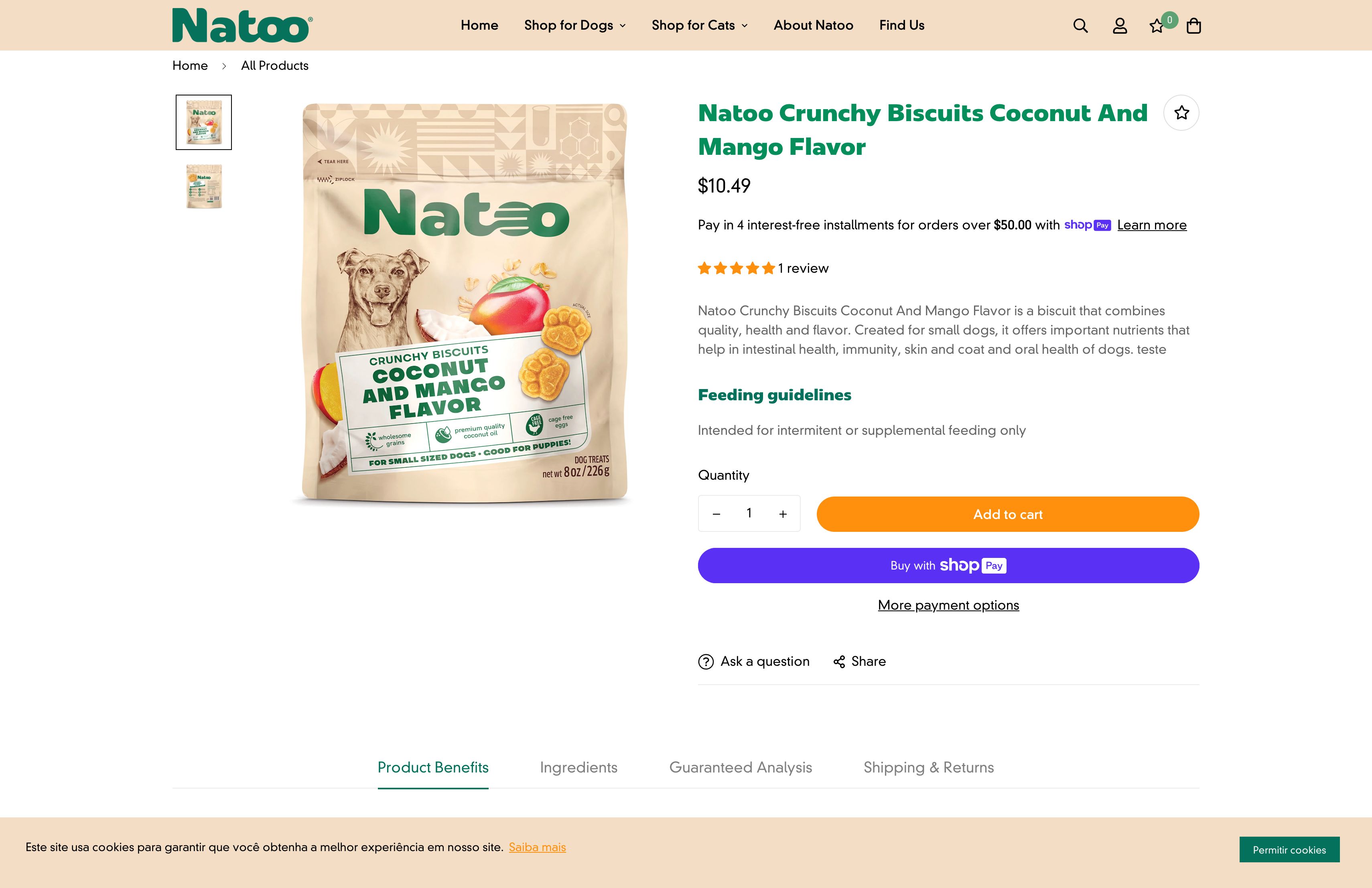 Natoo e PremieRpet® - Tema exclusivo com integração internacional screenshot 3