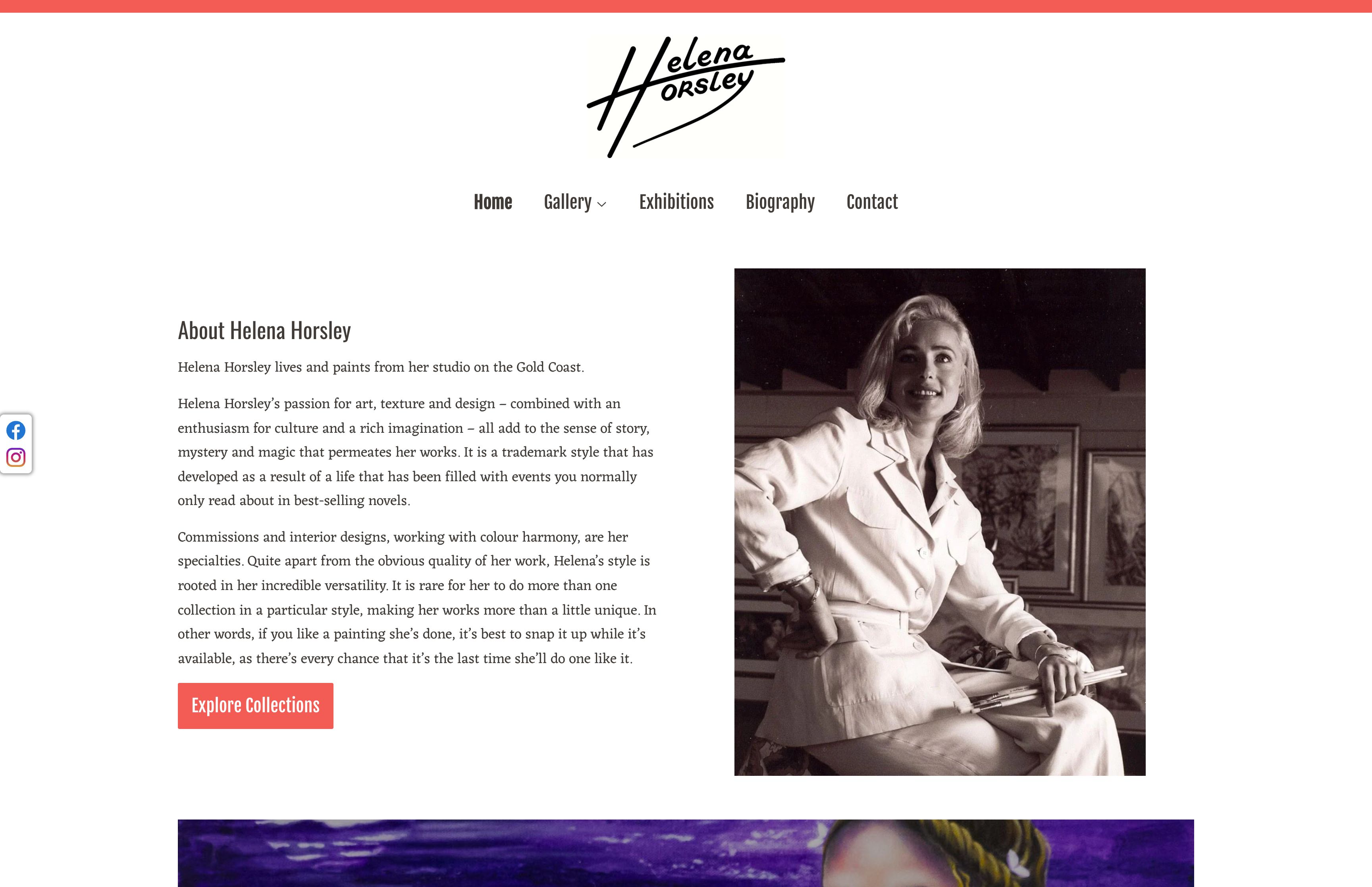 Helena Horsley - Web development & migration, championing local talent screenshot 5