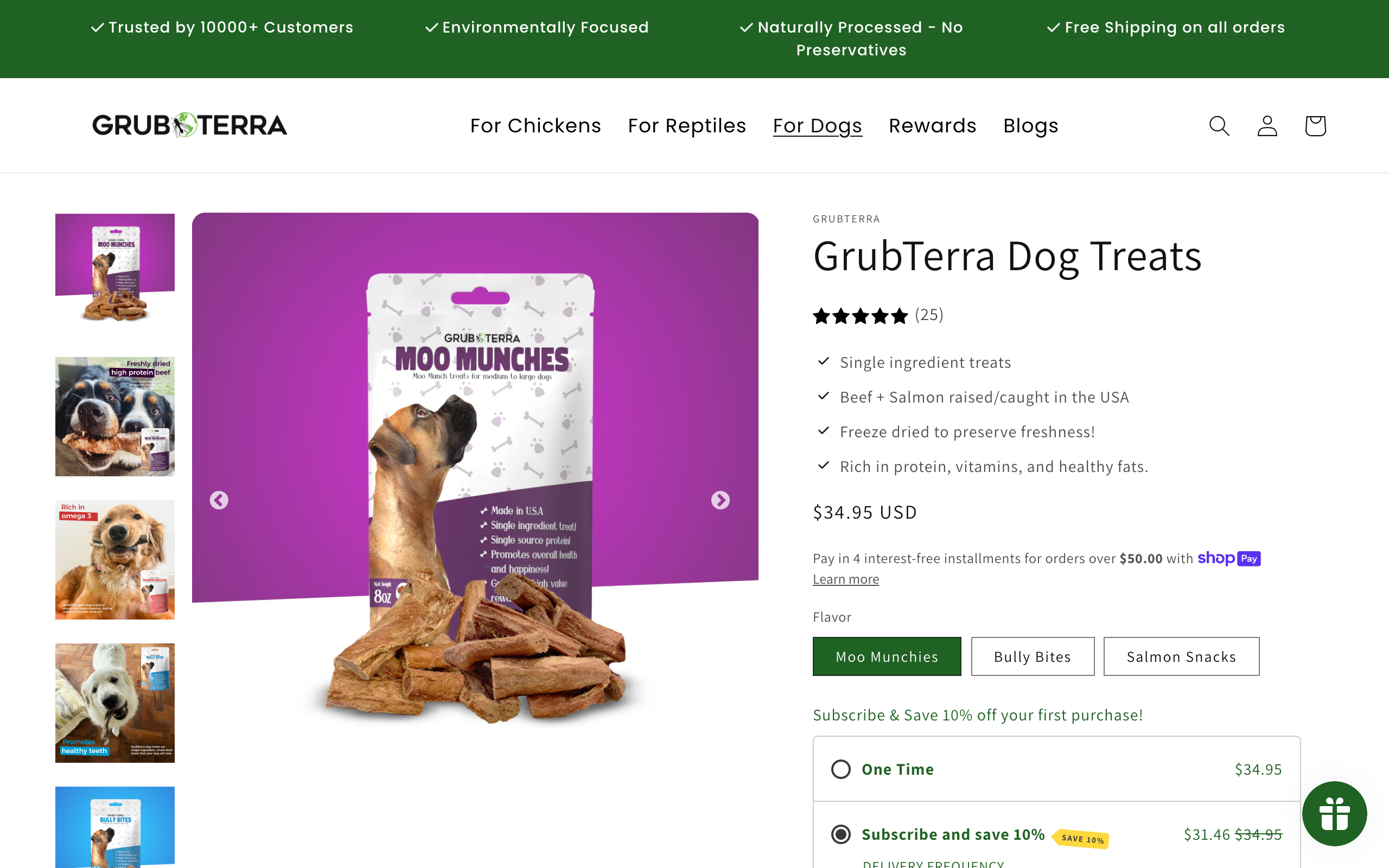 Grubterra | Figma to Shopify conversion screenshot 3
