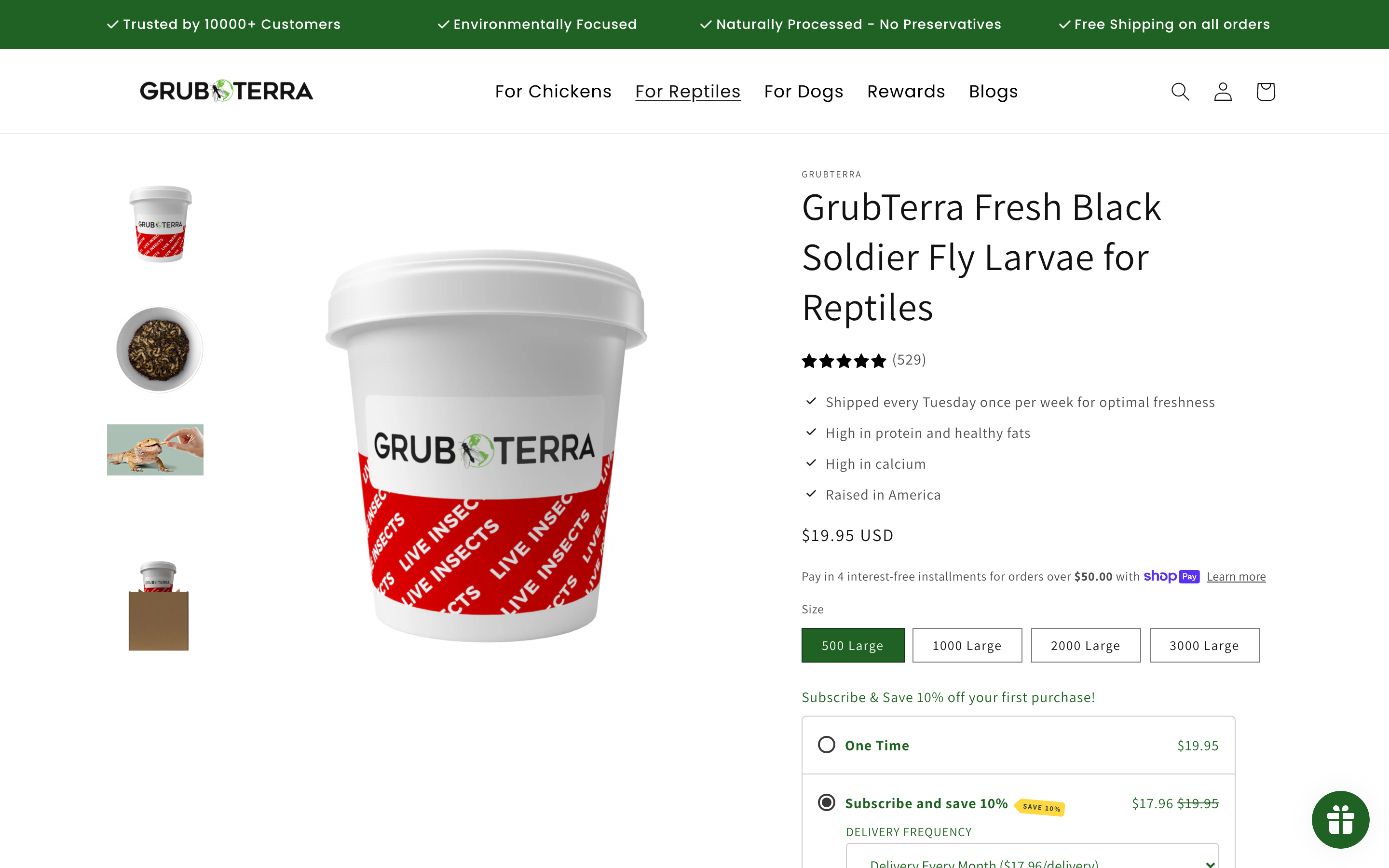 Grubterra | Figma to Shopify conversion screenshot 4