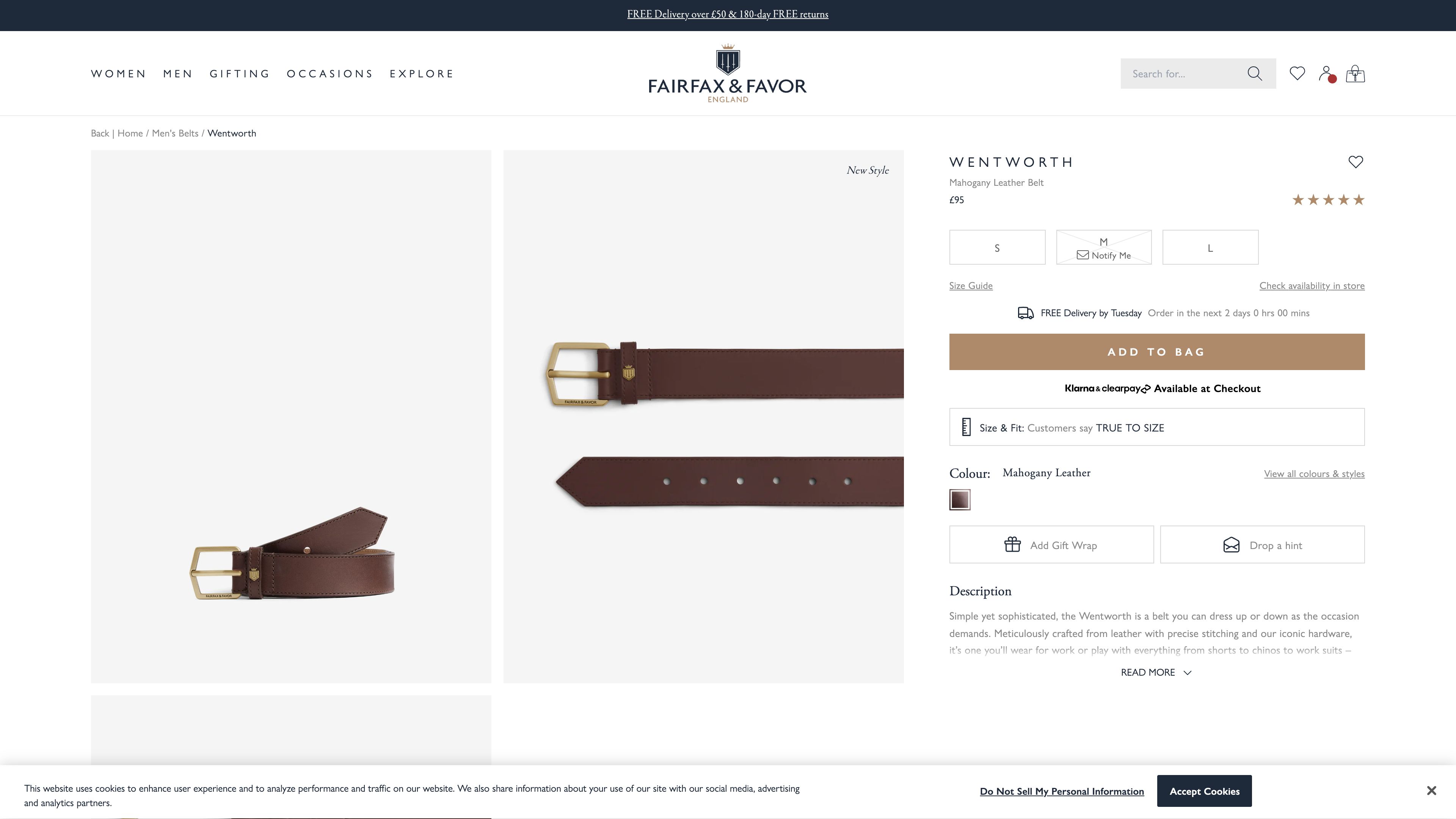 Fairfax & Favor screenshot 2