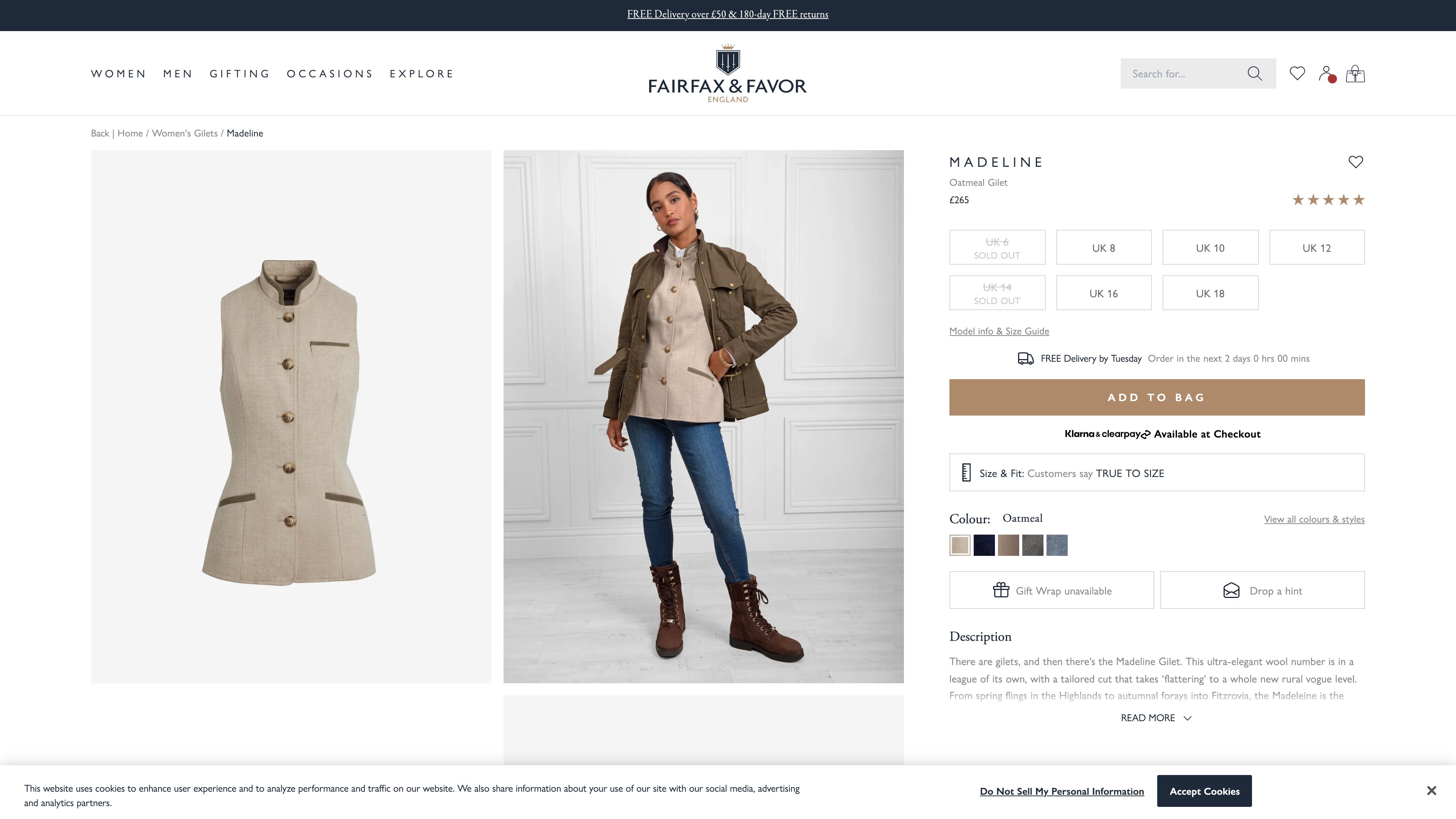 Fairfax & Favor screenshot 3