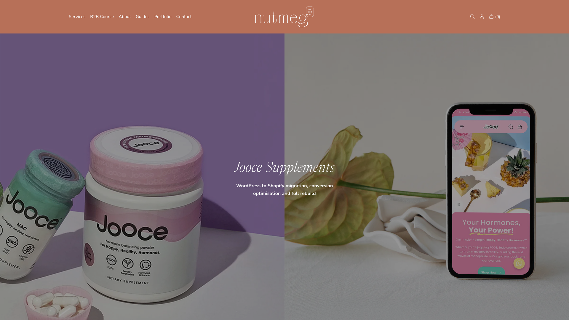 WordPress to Shopify Migration for Jooce Supplements
