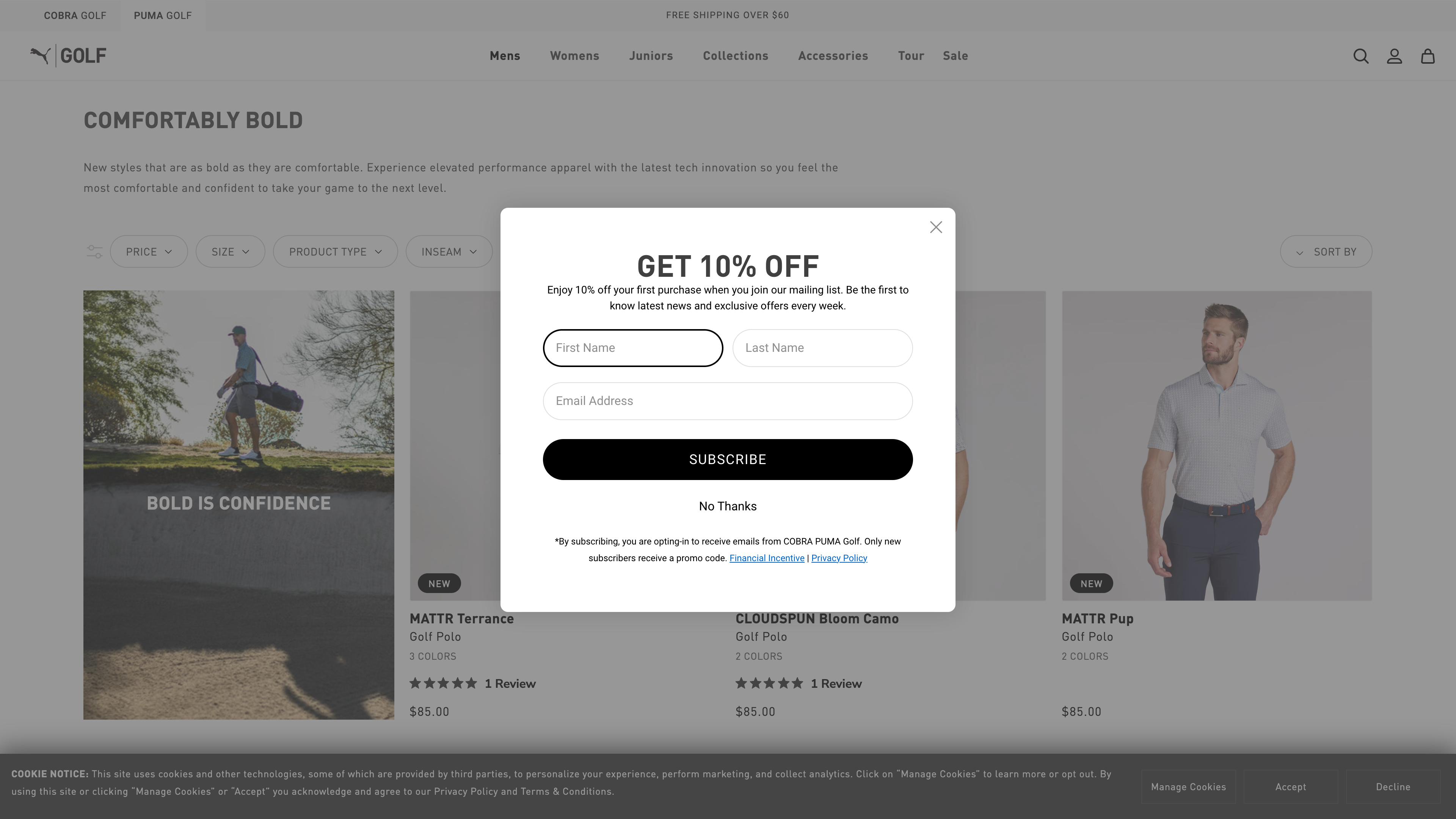 Puma Golf screenshot 2