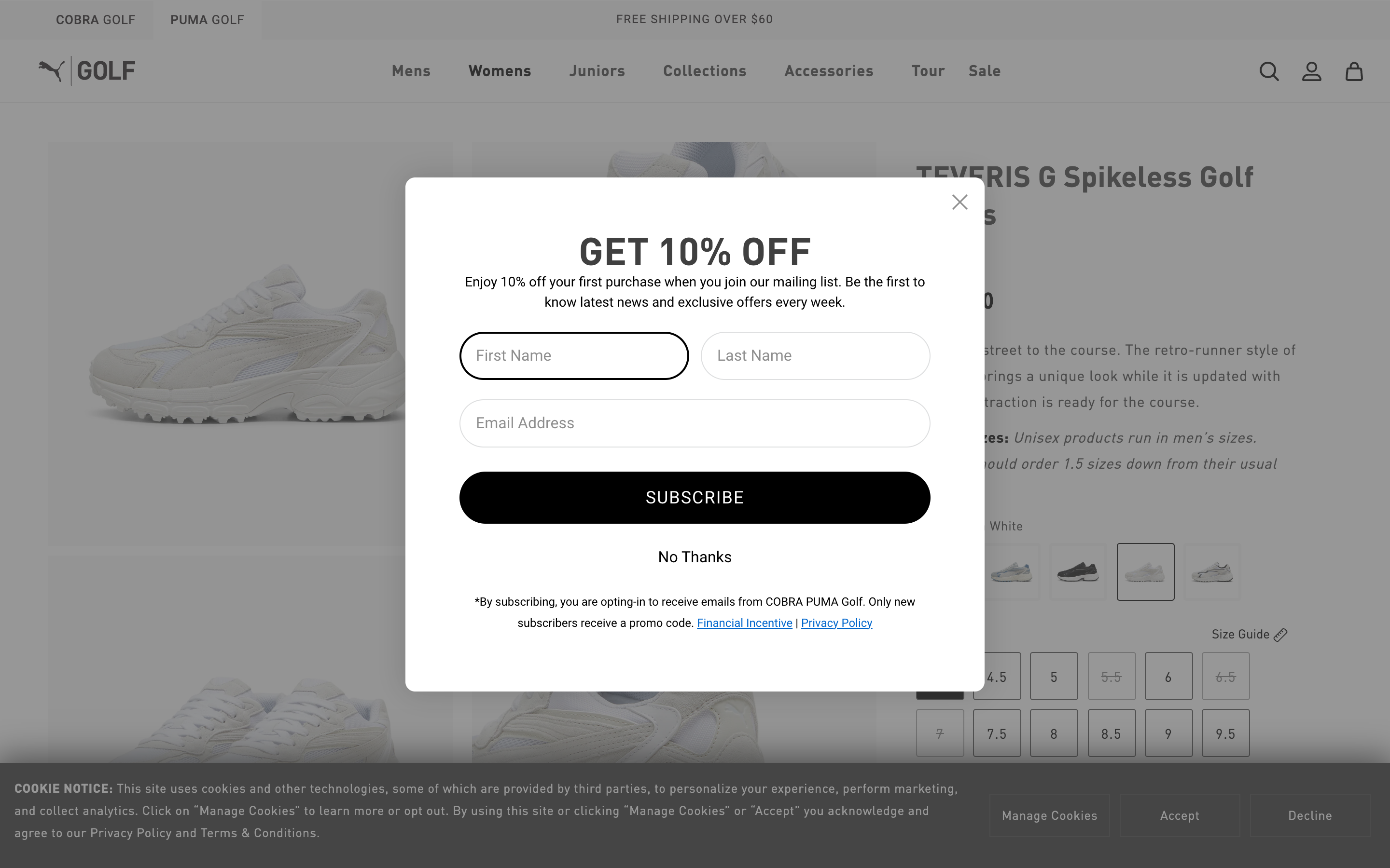 Puma Golf screenshot 4