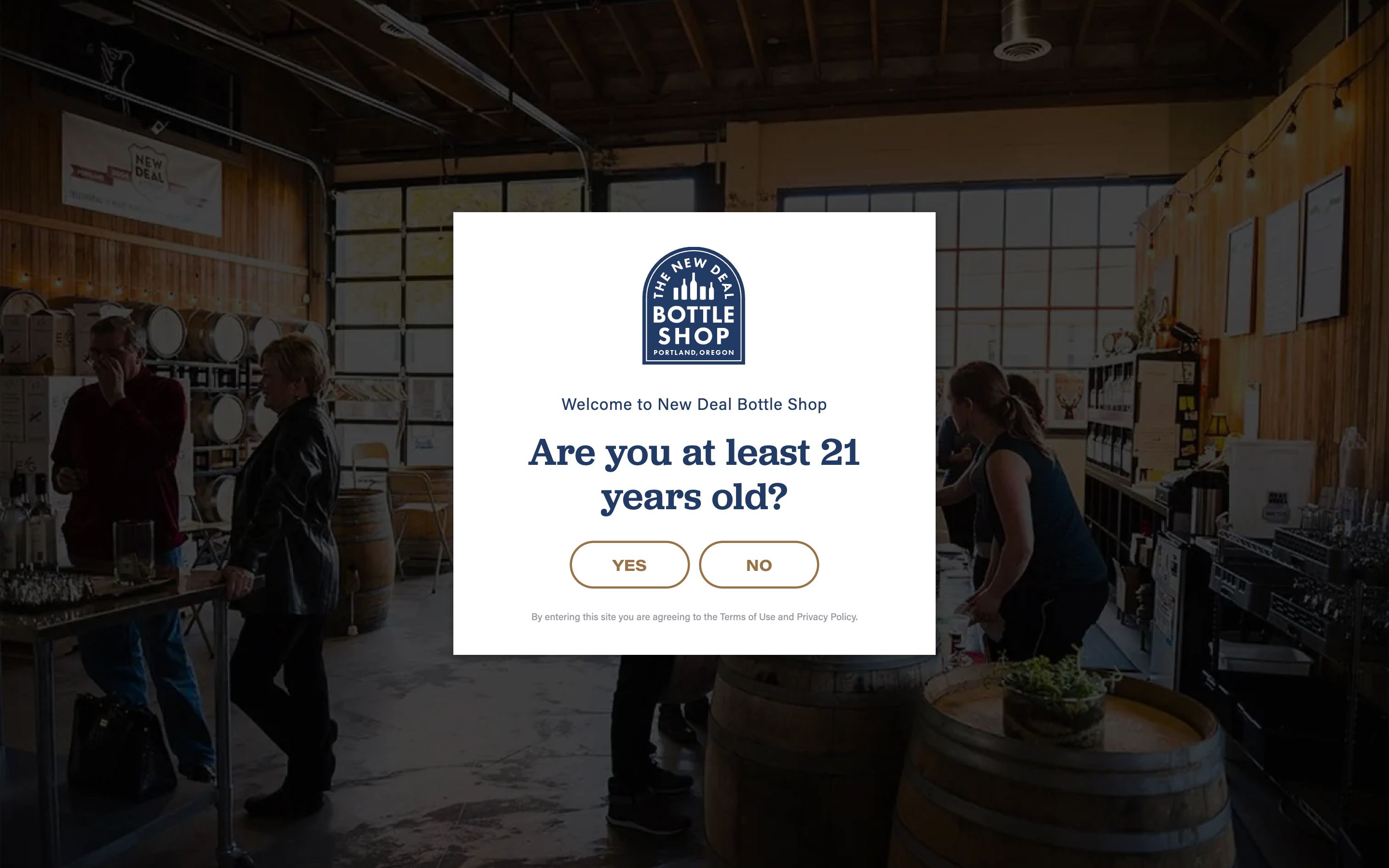 Cheers to a better New Deal Distillery screenshot 2