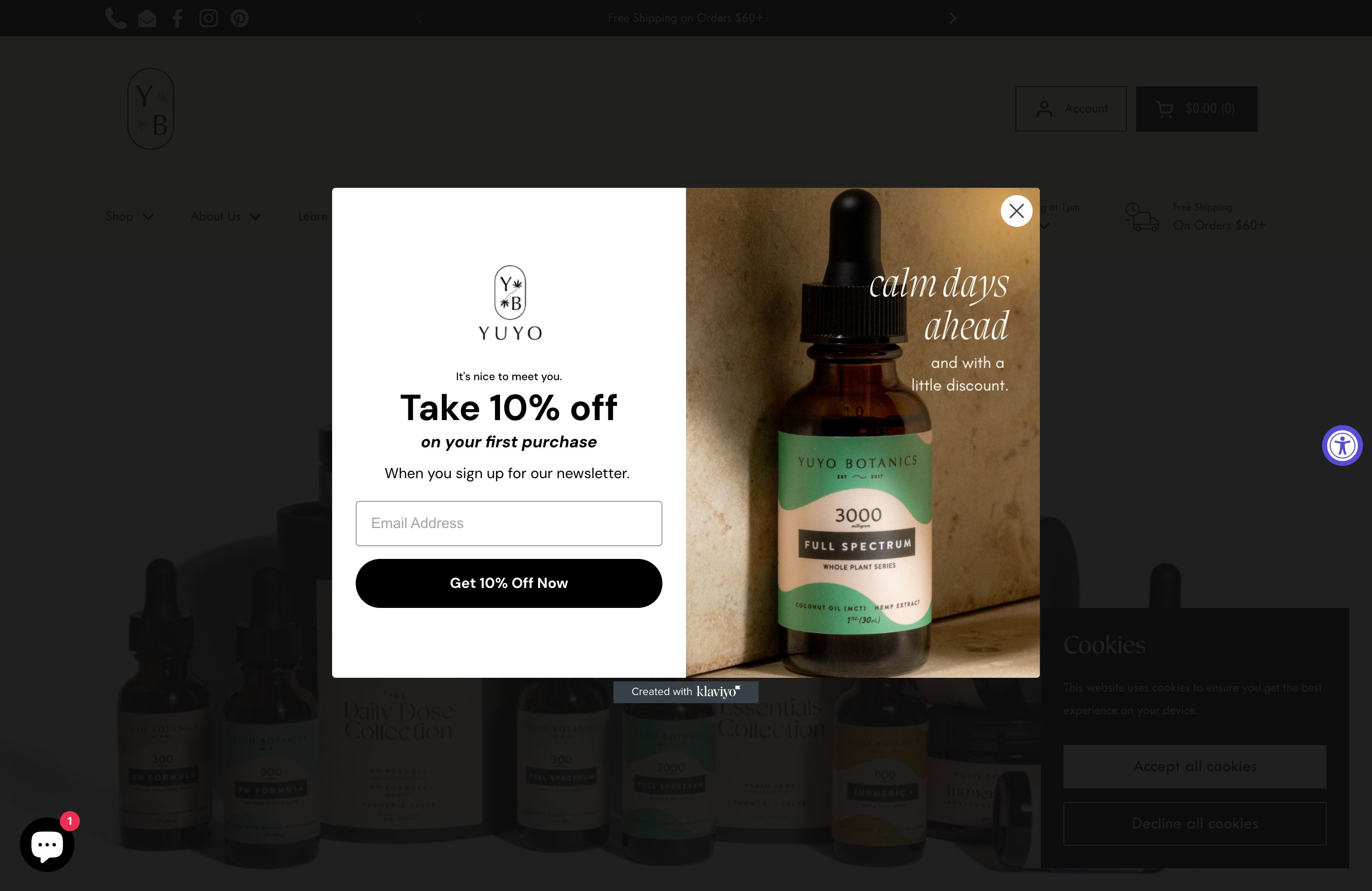 Yuyo Botanics- High Quality Hemp Products screenshot 6