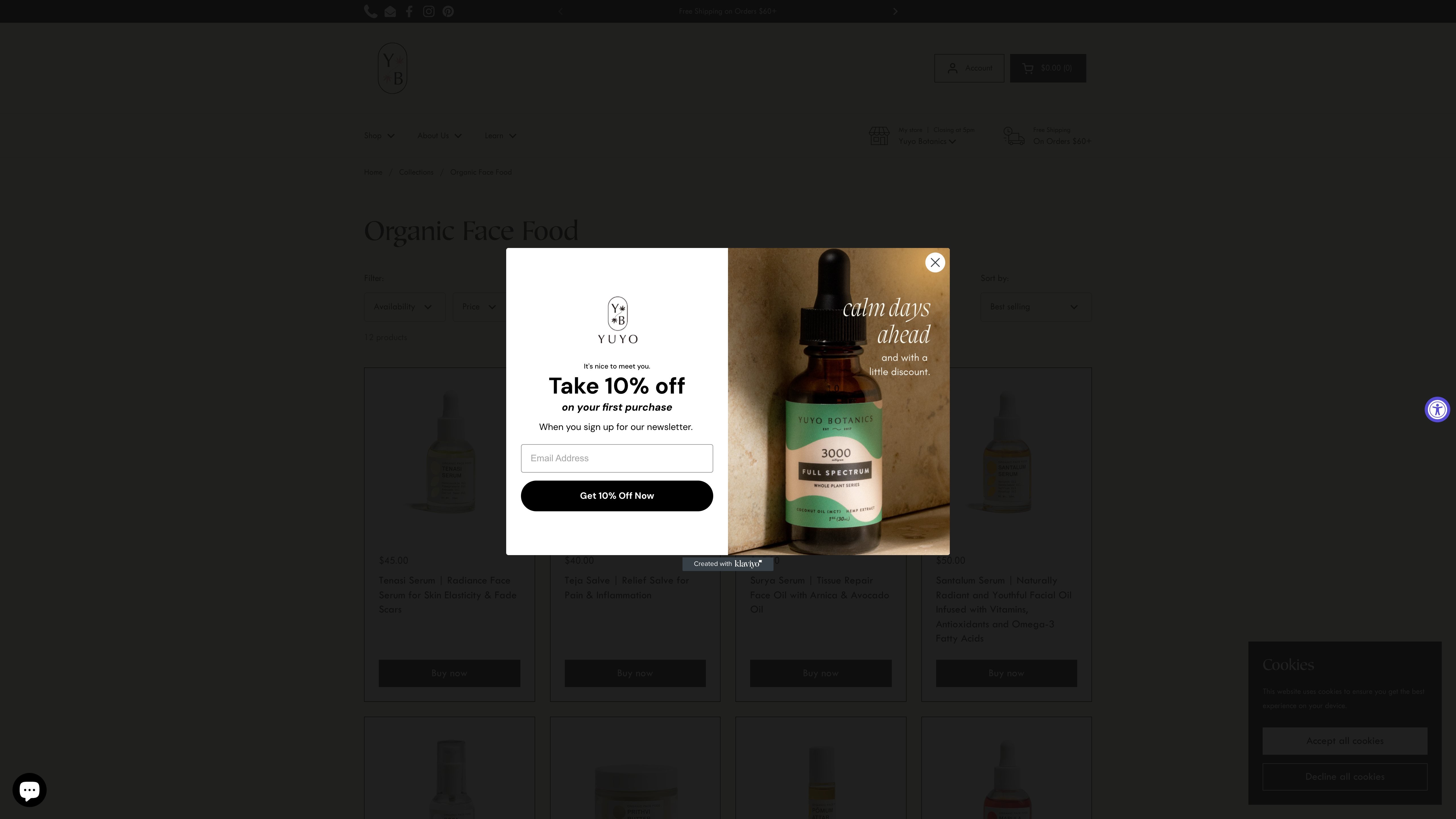 Yuyo Botanics- High Quality Hemp Products screenshot 2