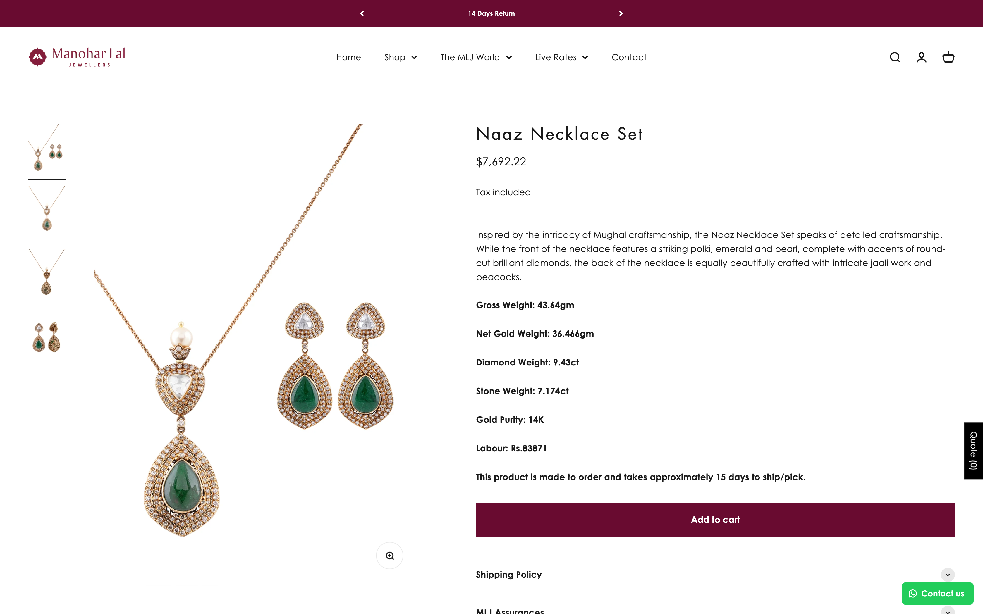 Manoharlal Jewellers screenshot 4